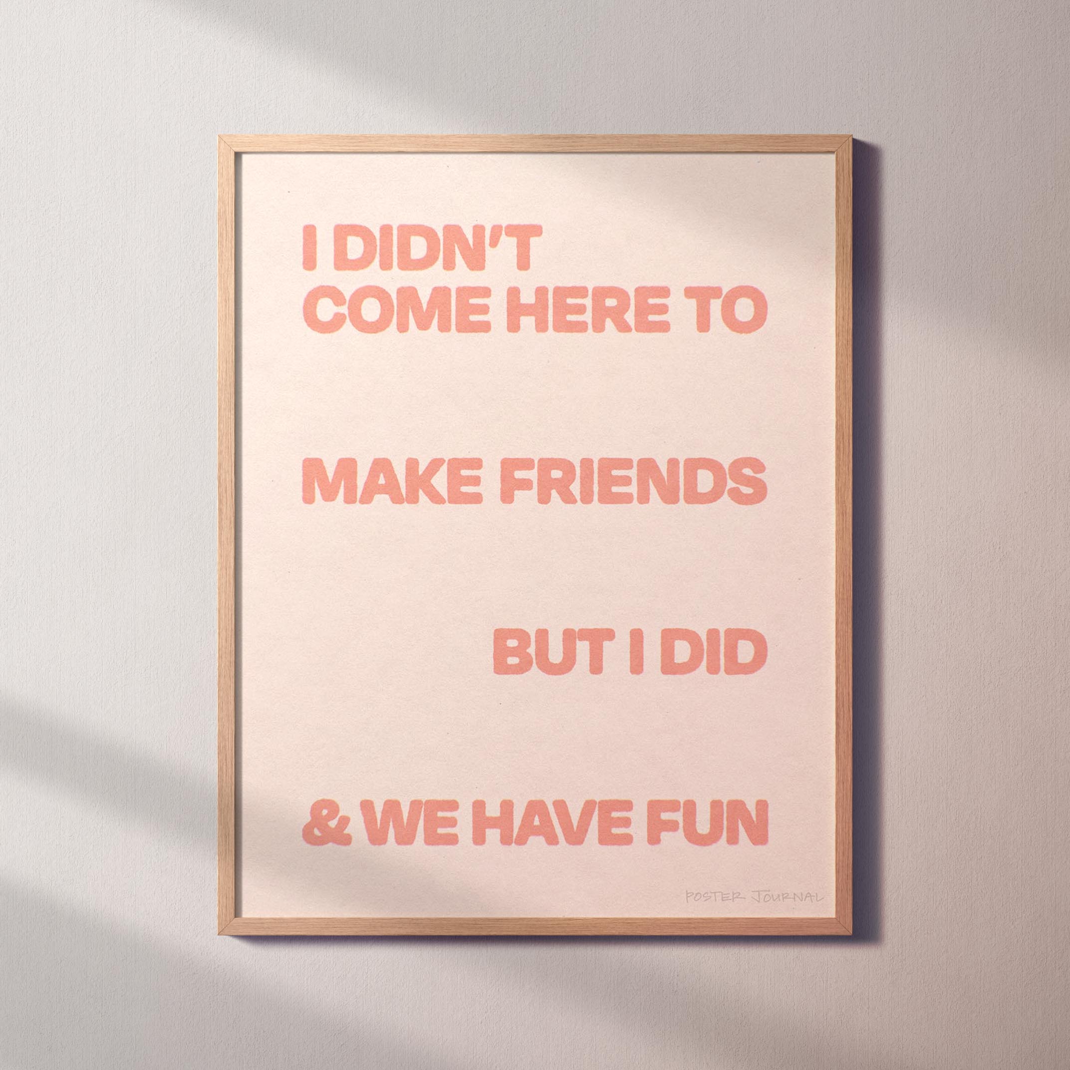 FRIENDS PRINT