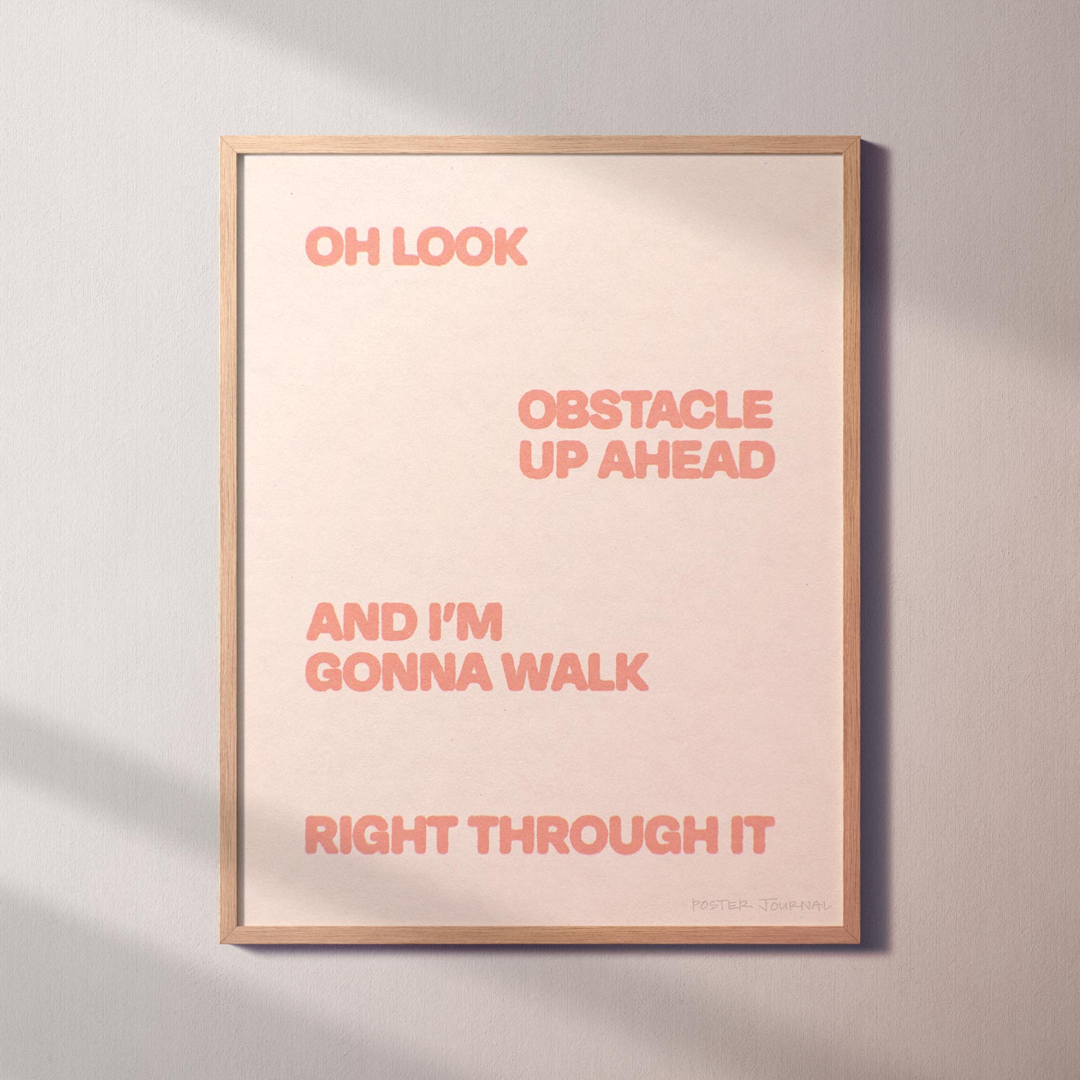OBSTACLE PRINT