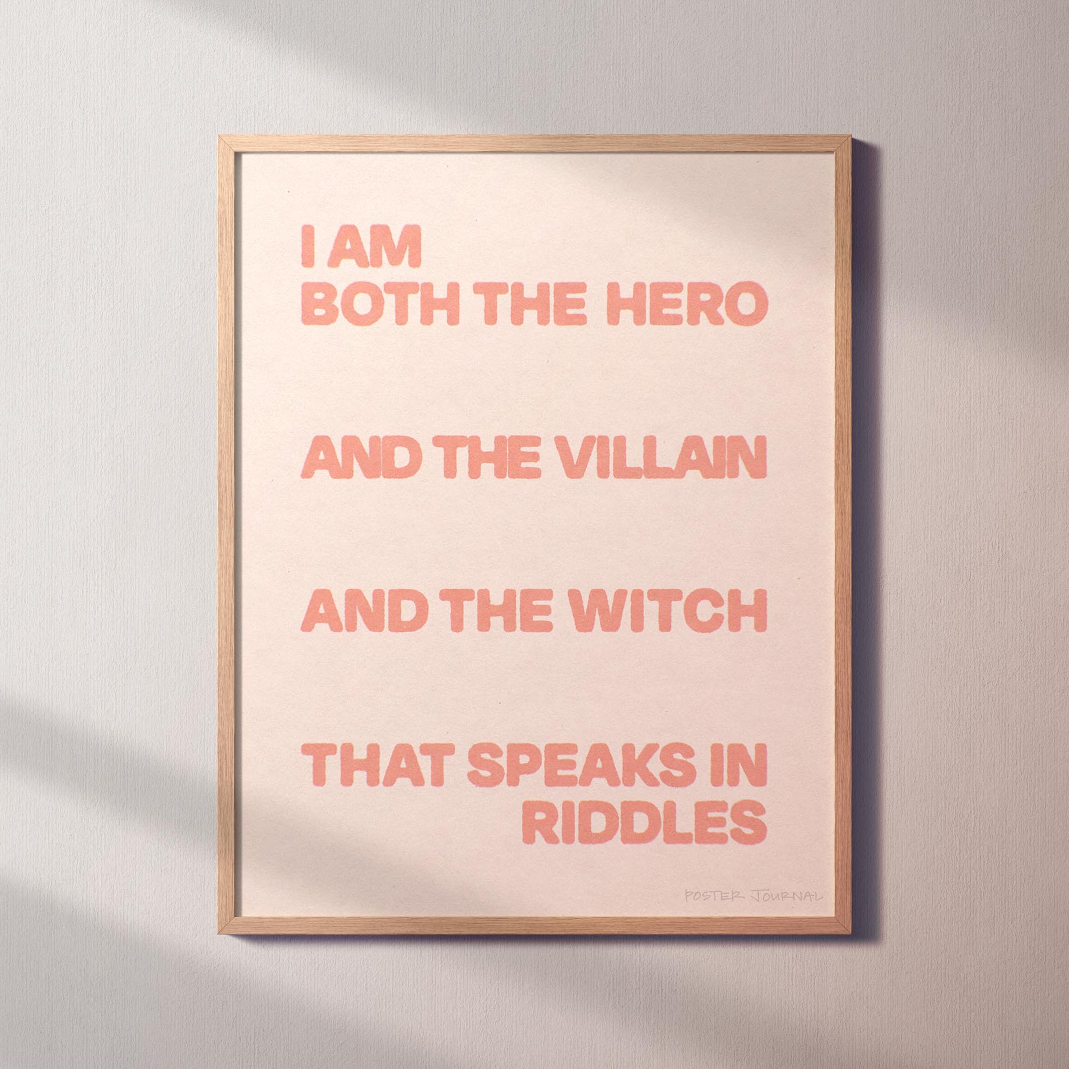VILLAIN PRINT