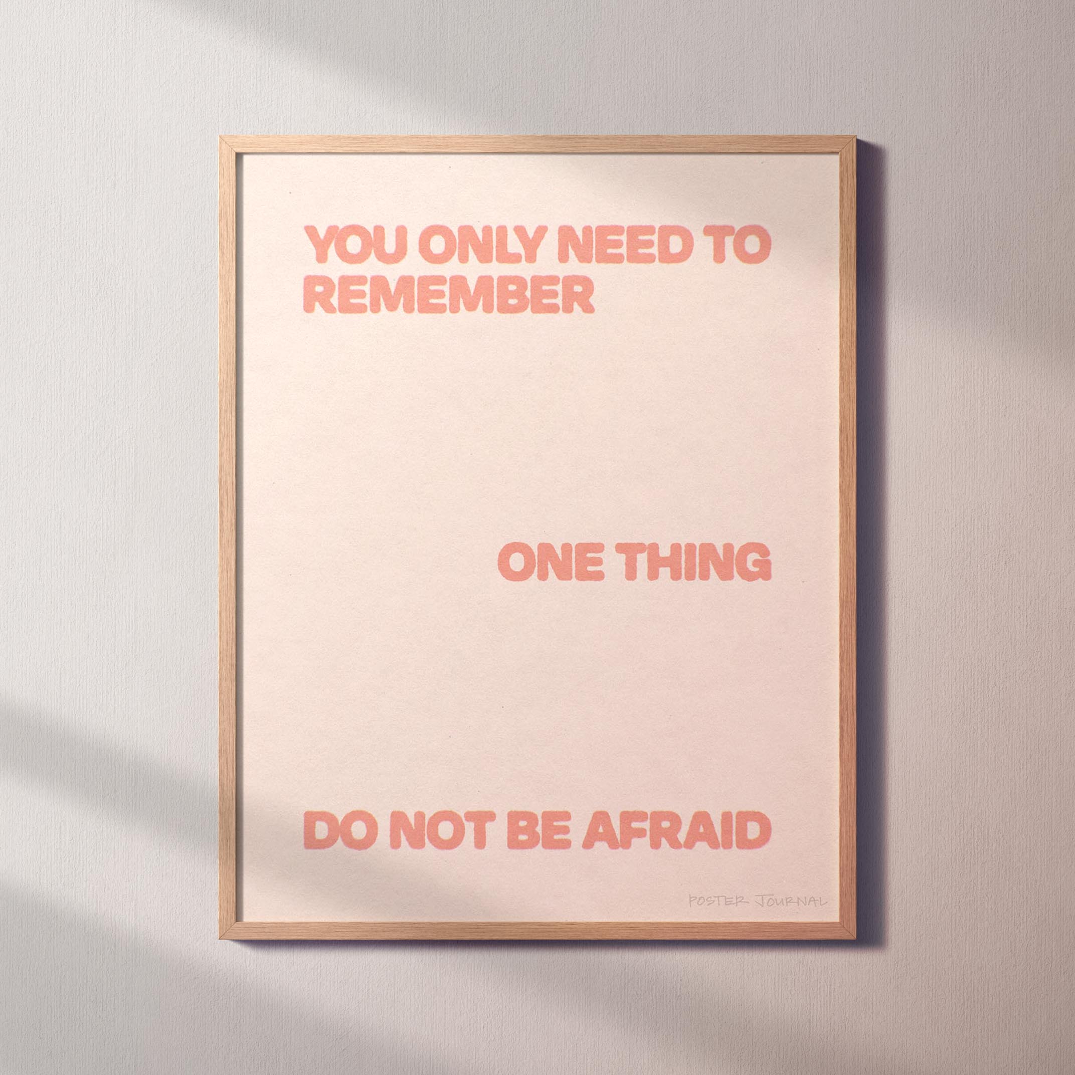 AFRAID PRINT