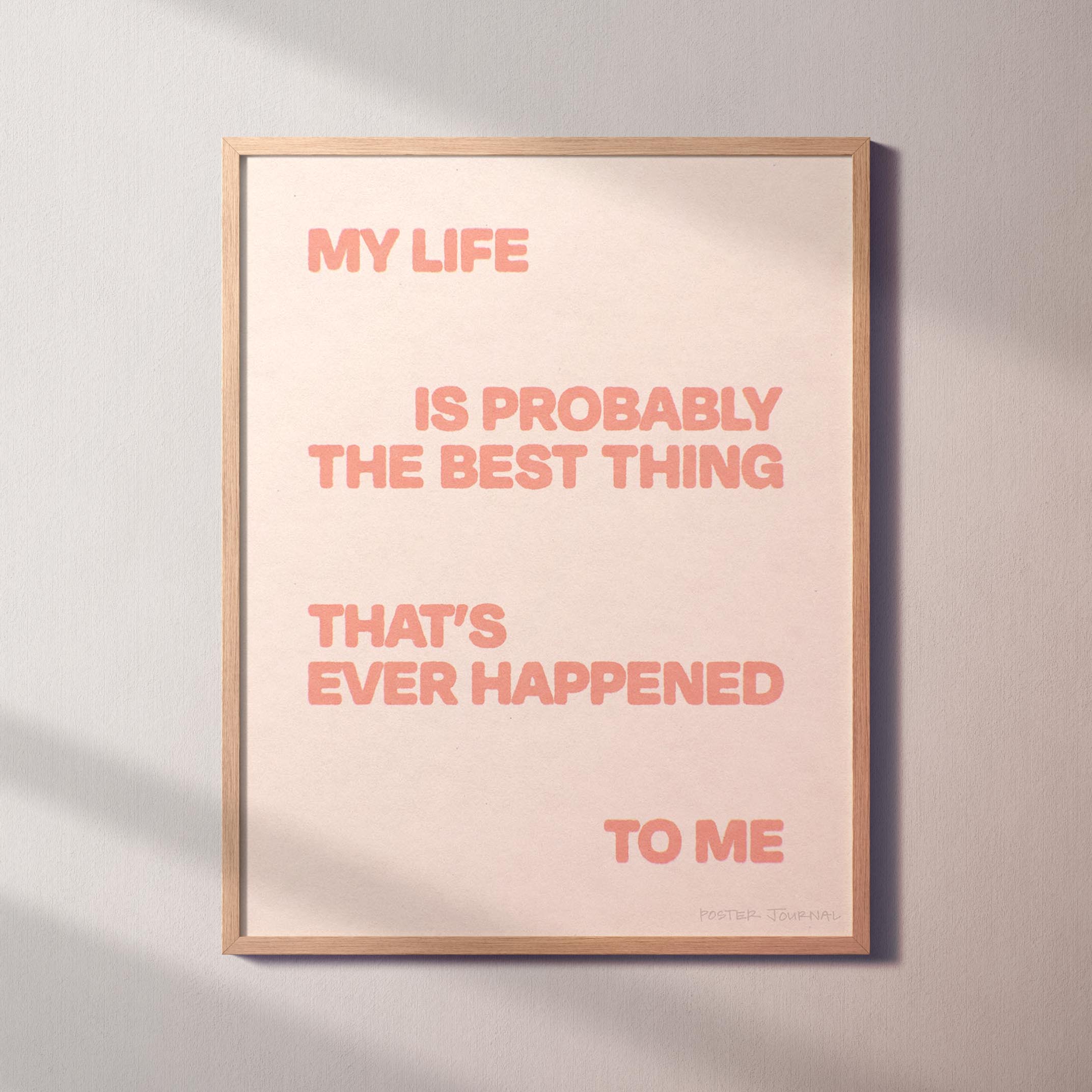 HAPPENED PRINT