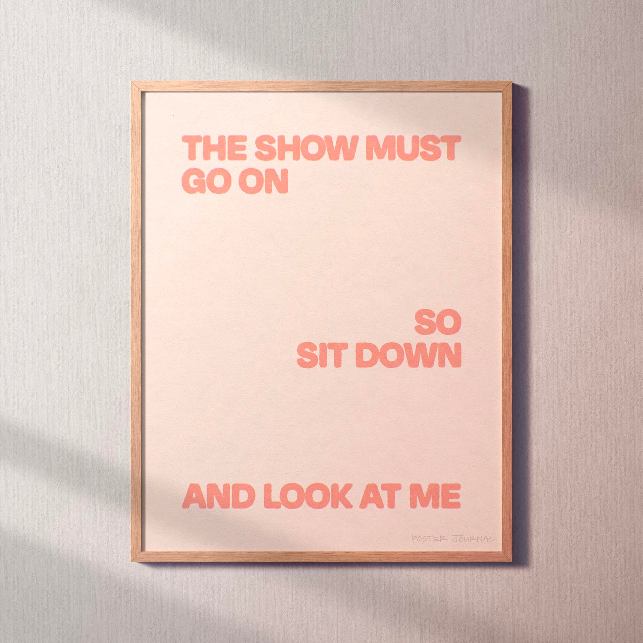 SHOW PRINT