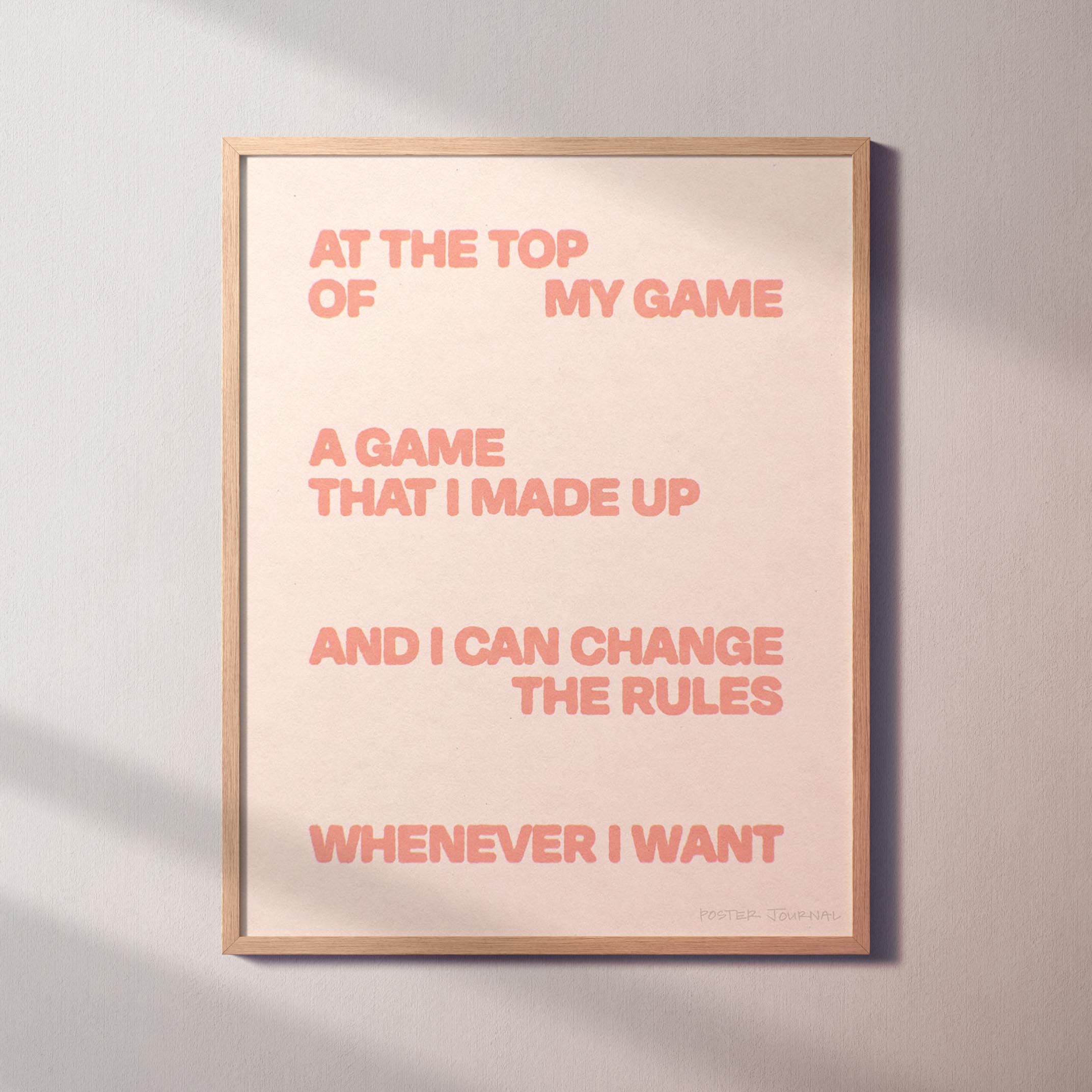 GAME PRINT