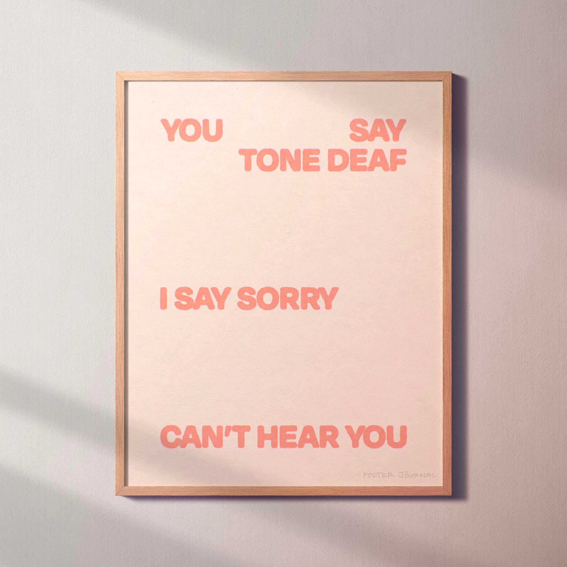 DEAF PRINT
