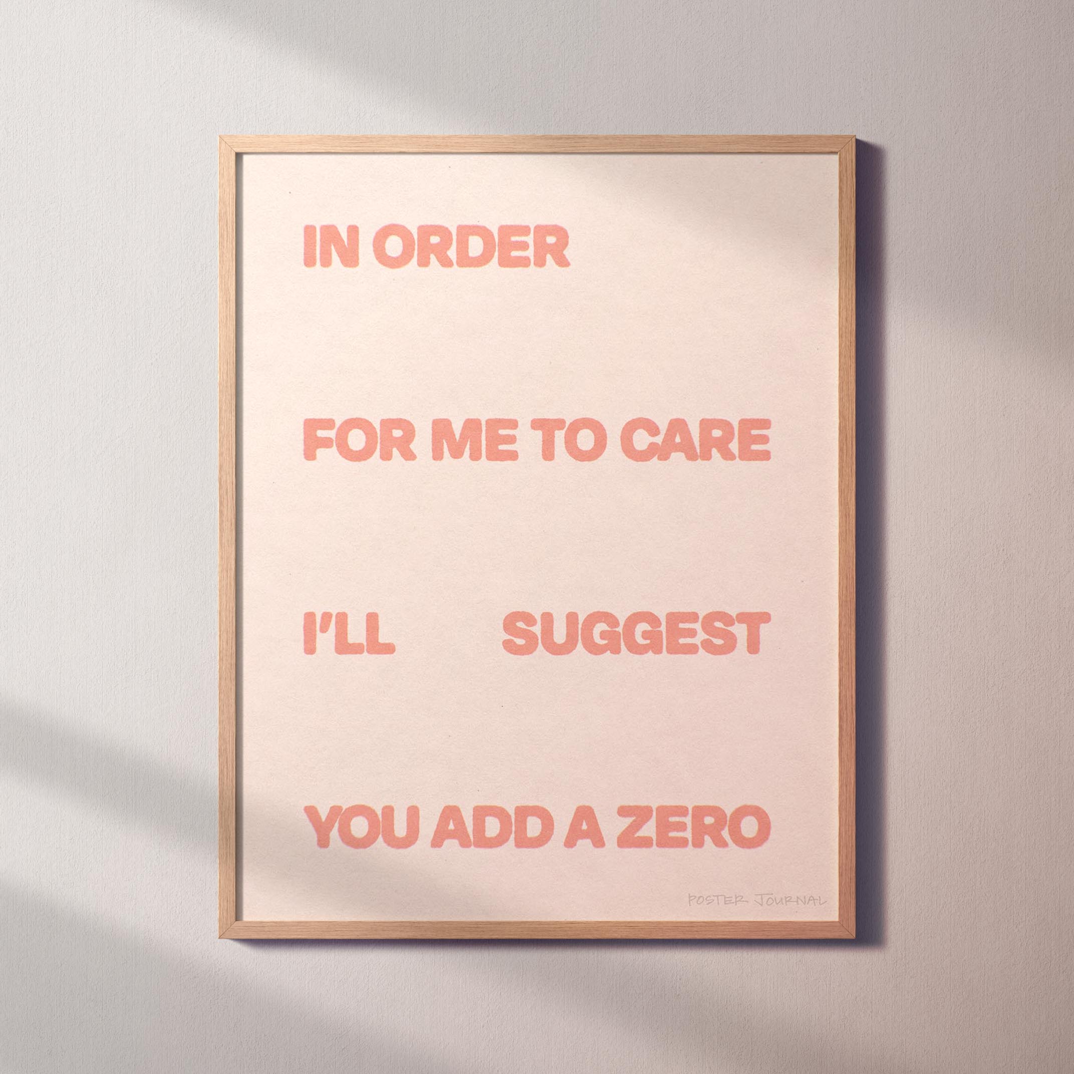 ZERO PRINT