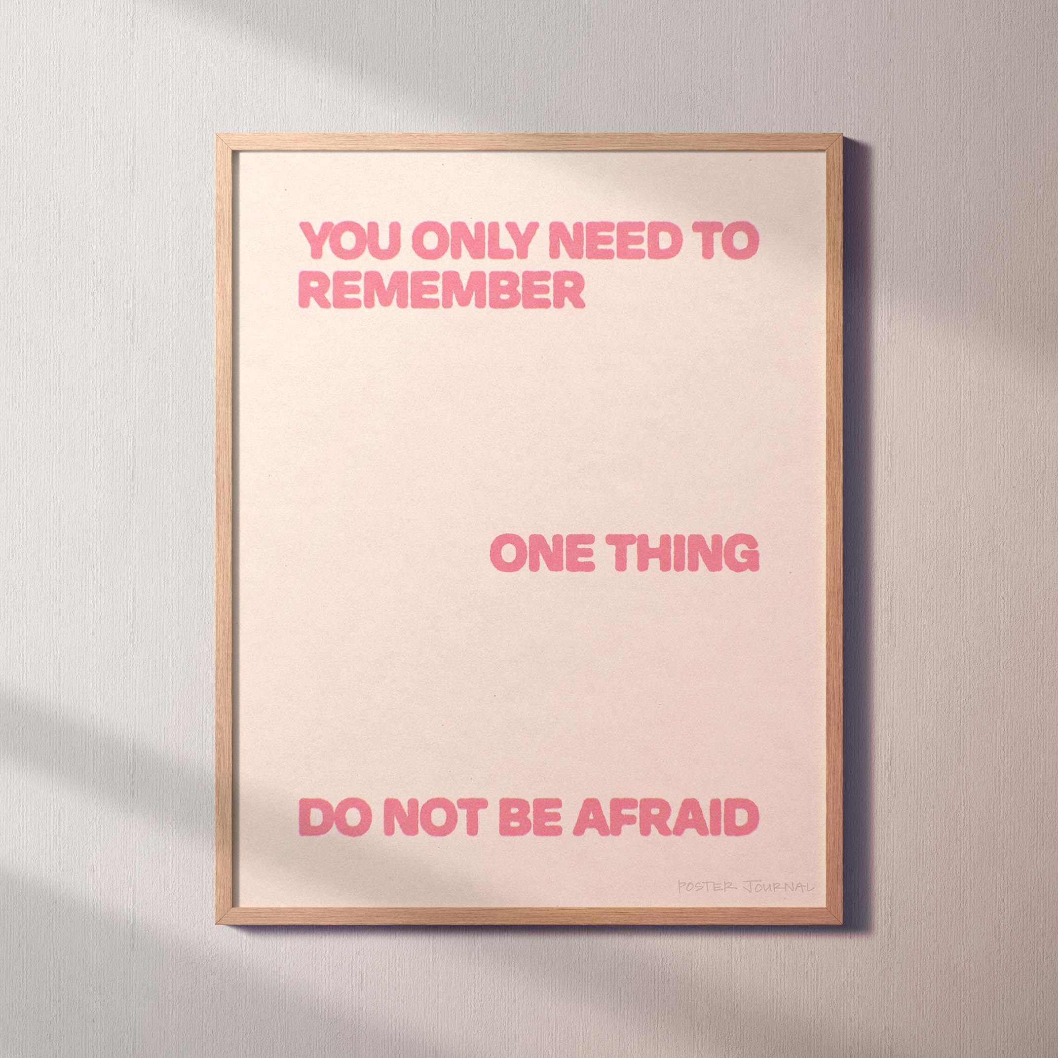 AFRAID PRINT