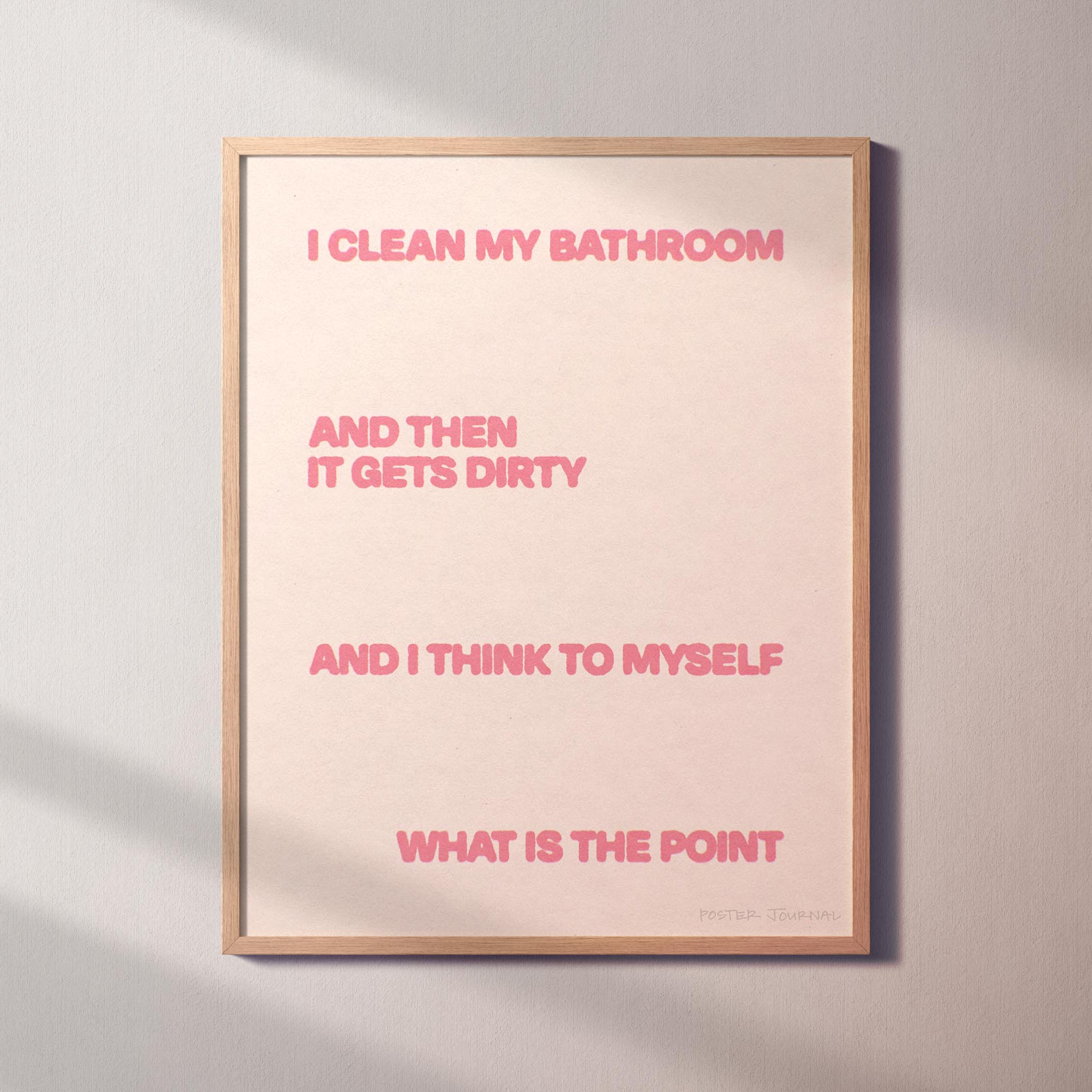 BATHROOM PRINT