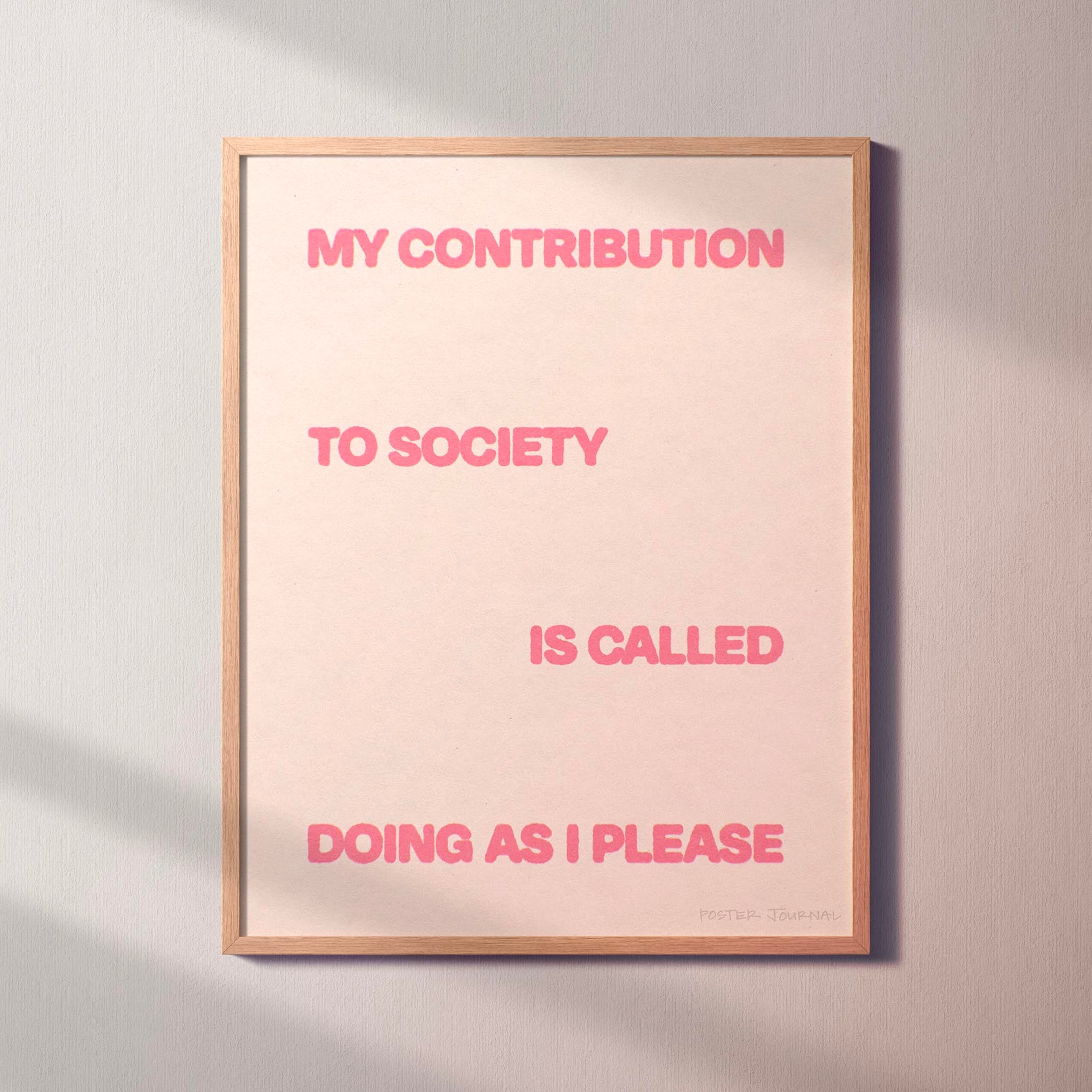 CONTRIBUTION PRINT