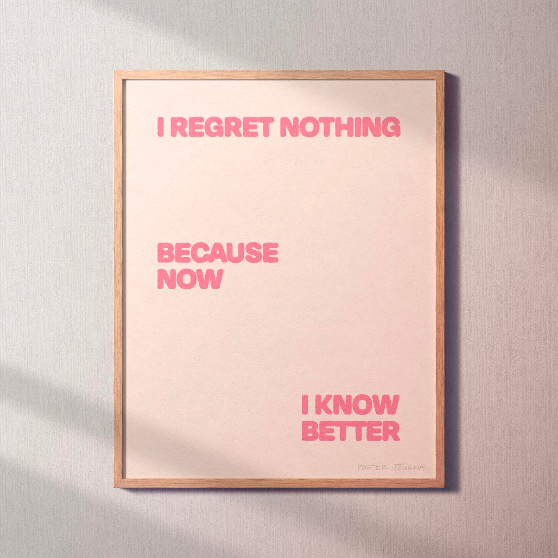 REGRET PRINT