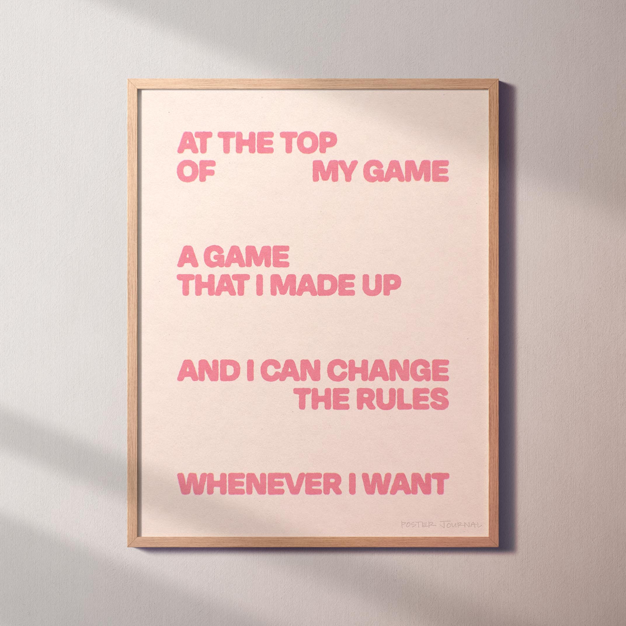 GAME PRINT