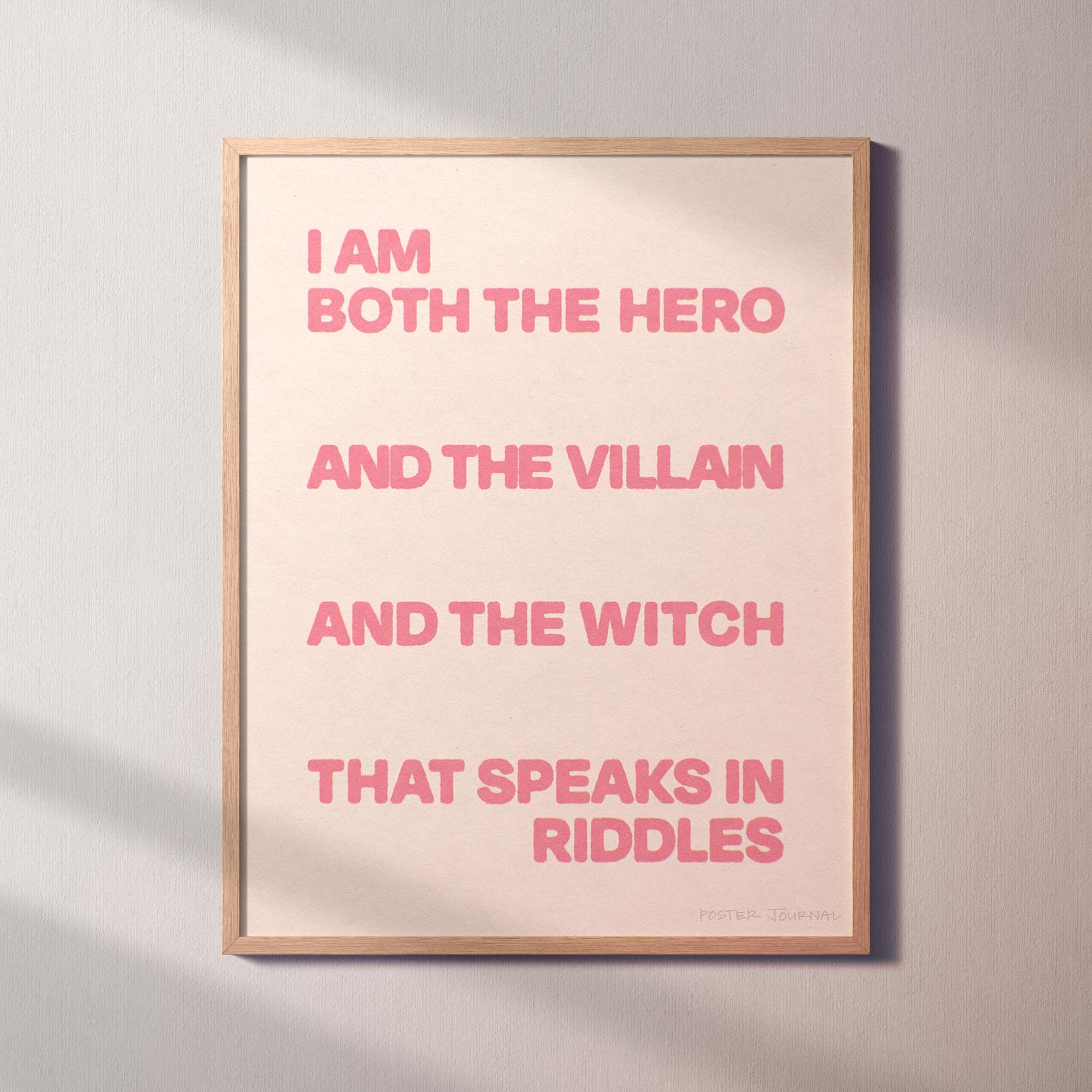 VILLAIN PRINT
