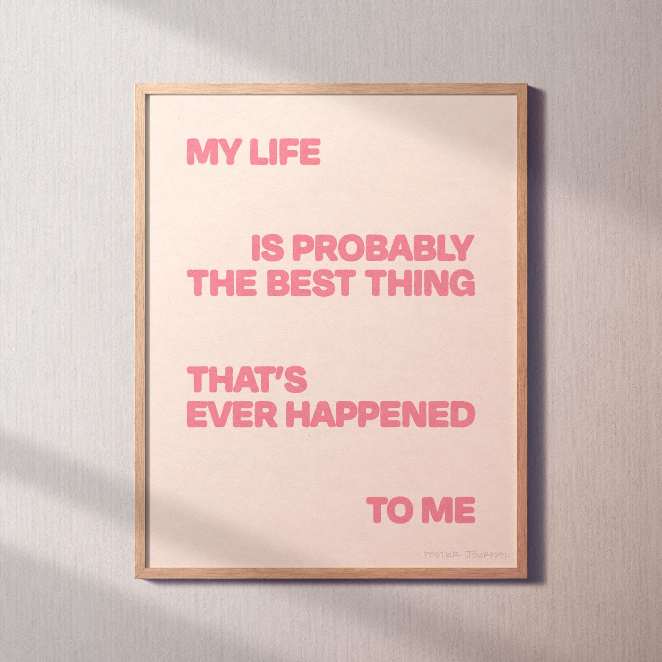 HAPPENED PRINT