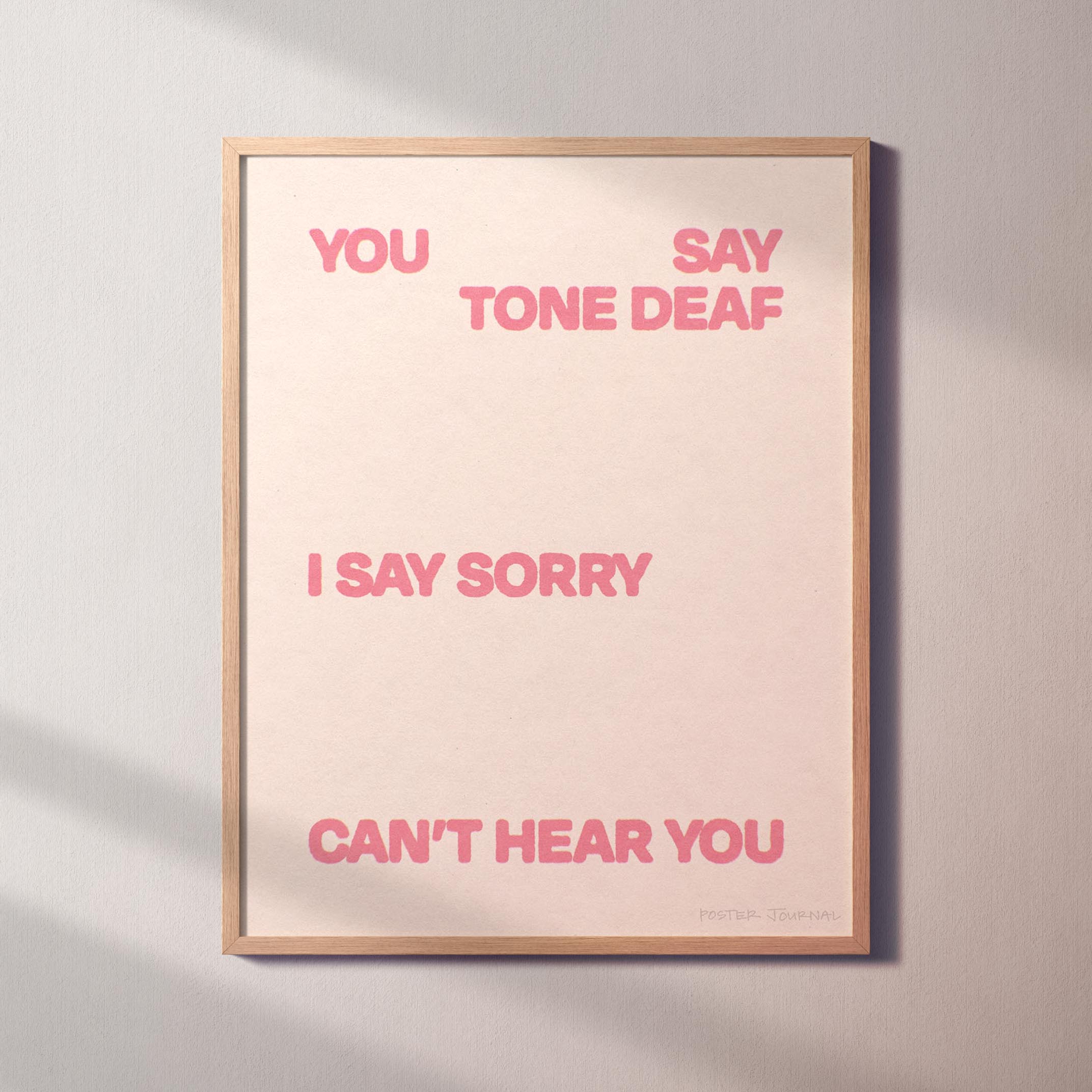 DEAF PRINT