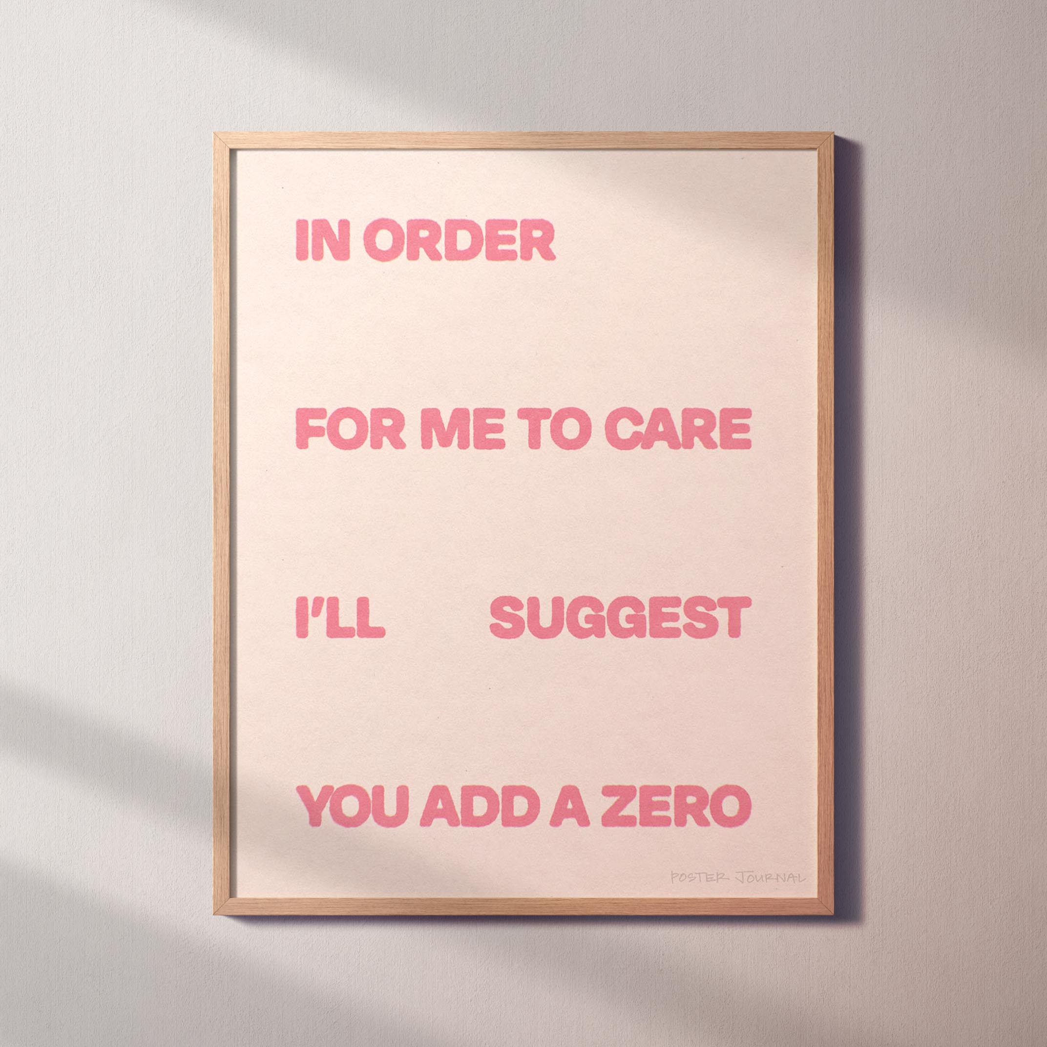 ZERO PRINT