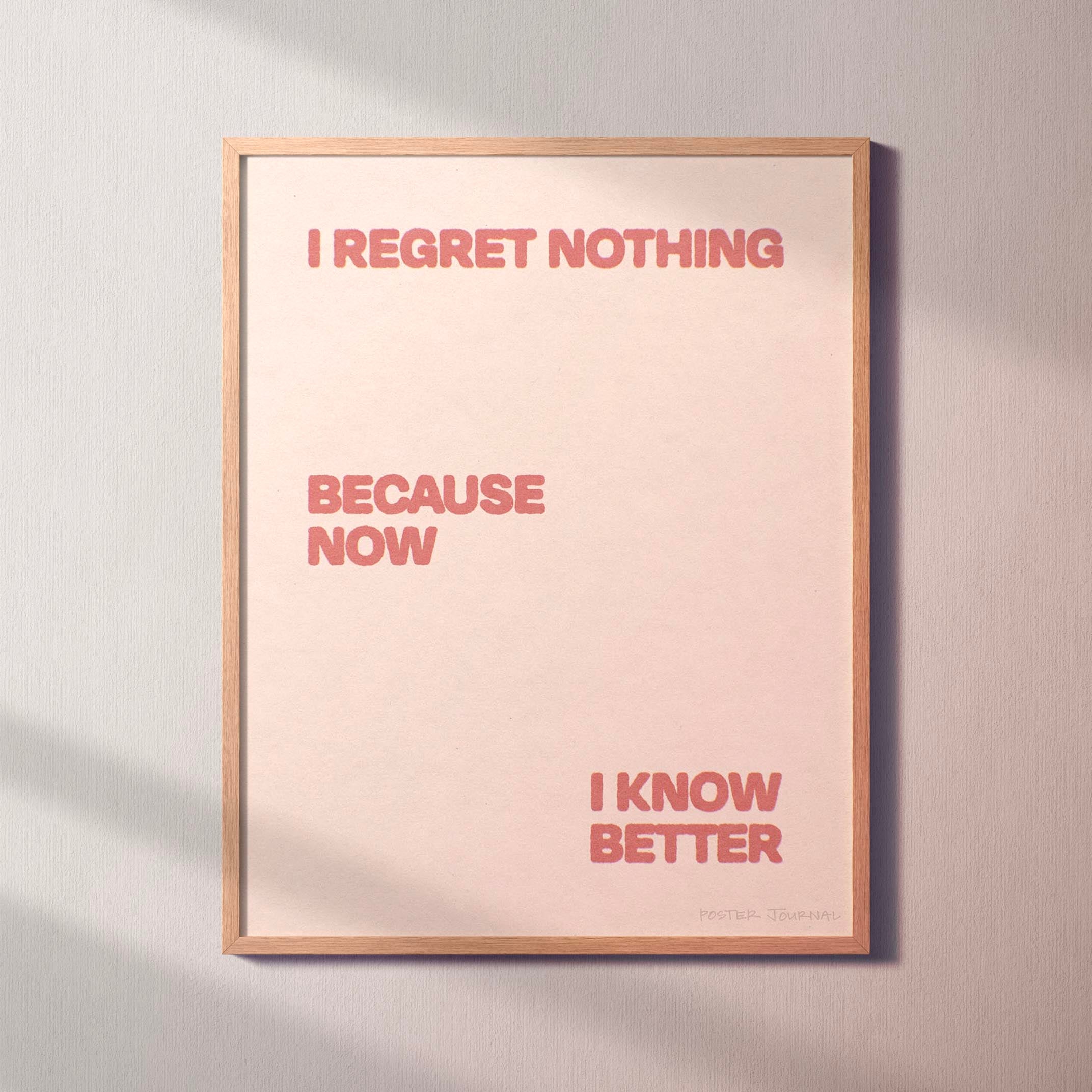 REGRET PRINT