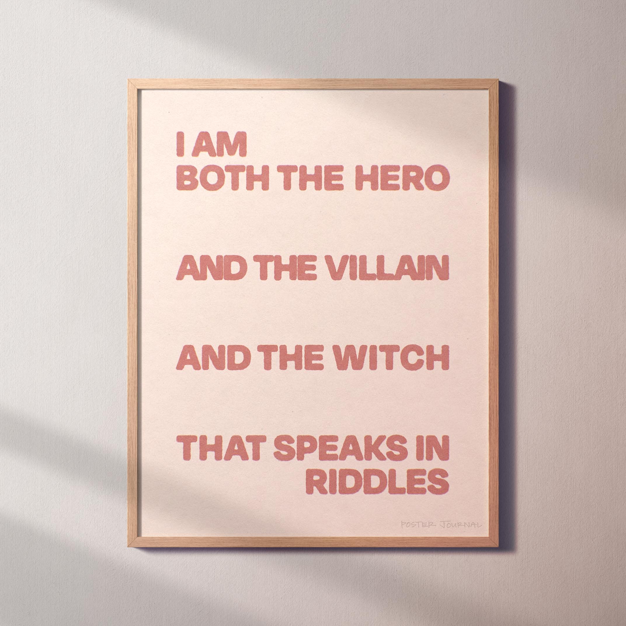 VILLAIN PRINT
