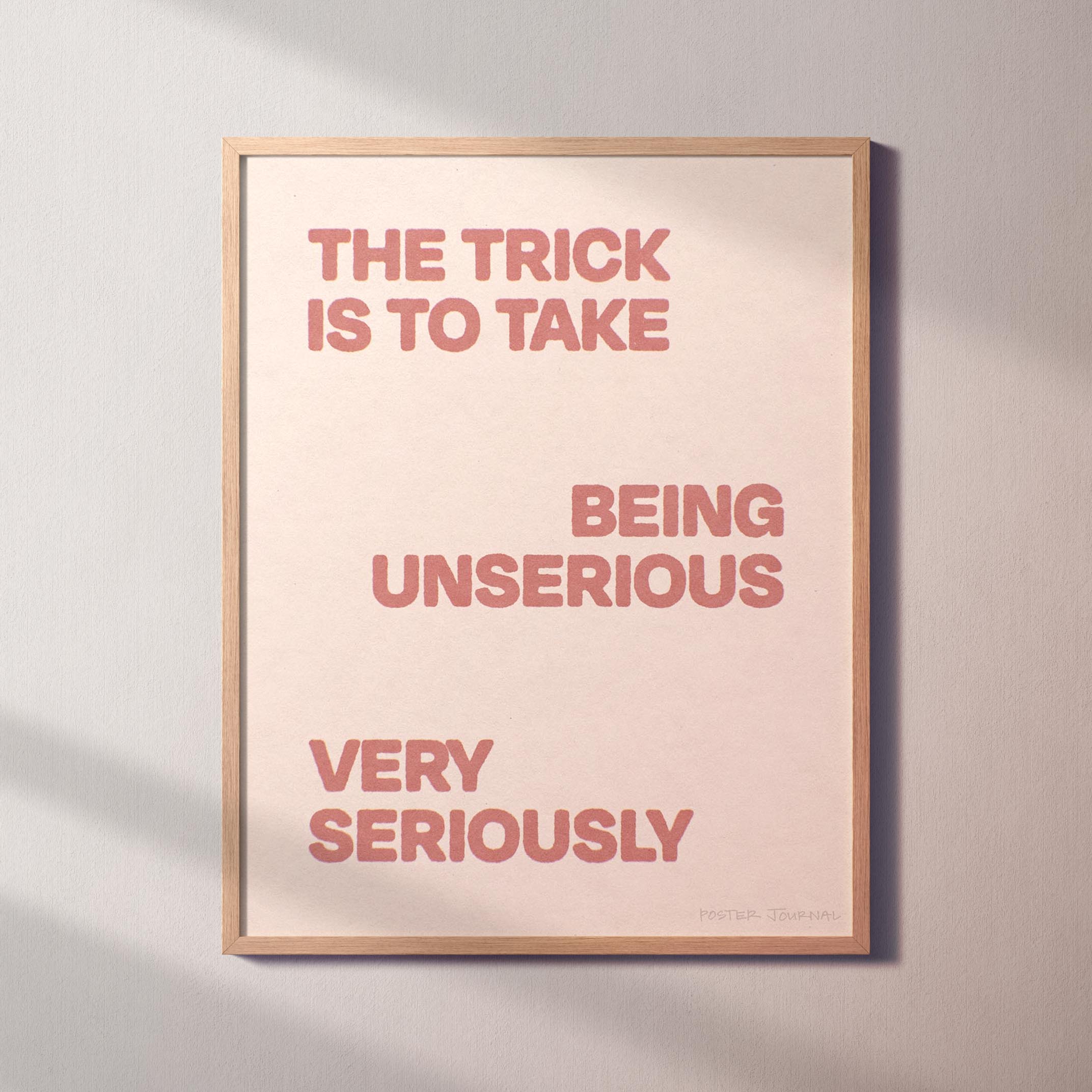 UNSERIOUS PRINT