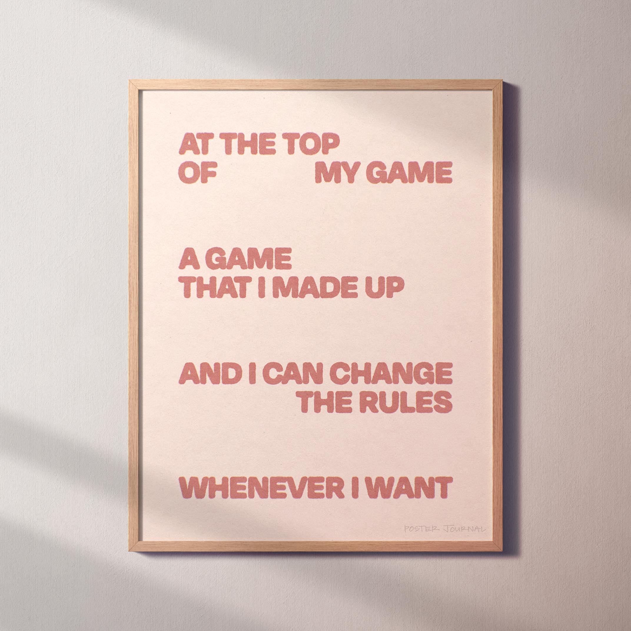 GAME PRINT