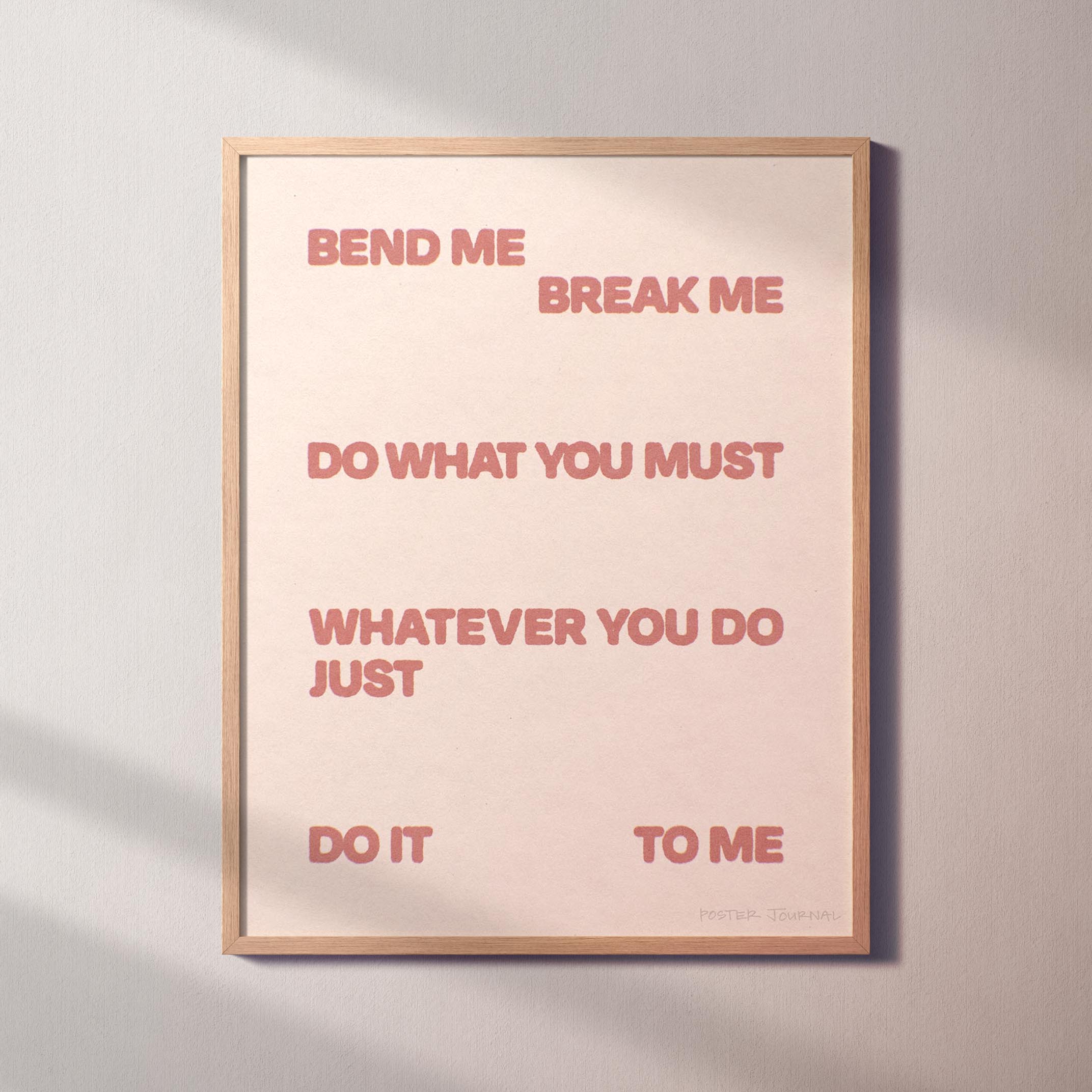 BEND PRINT