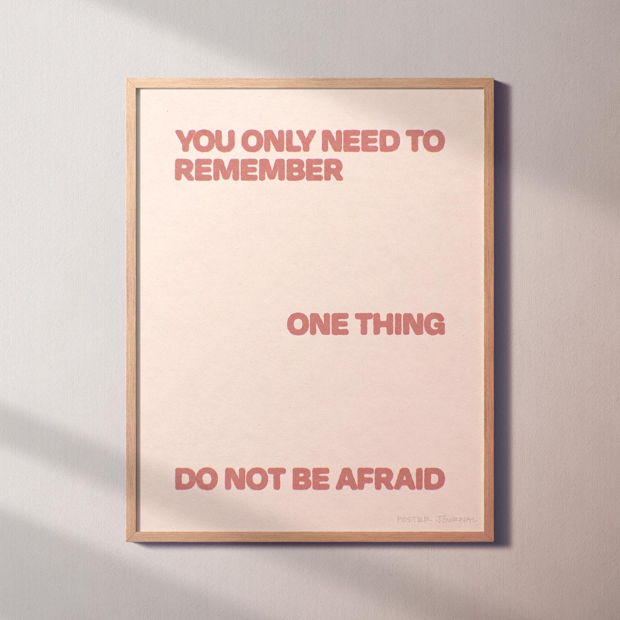 AFRAID PRINT
