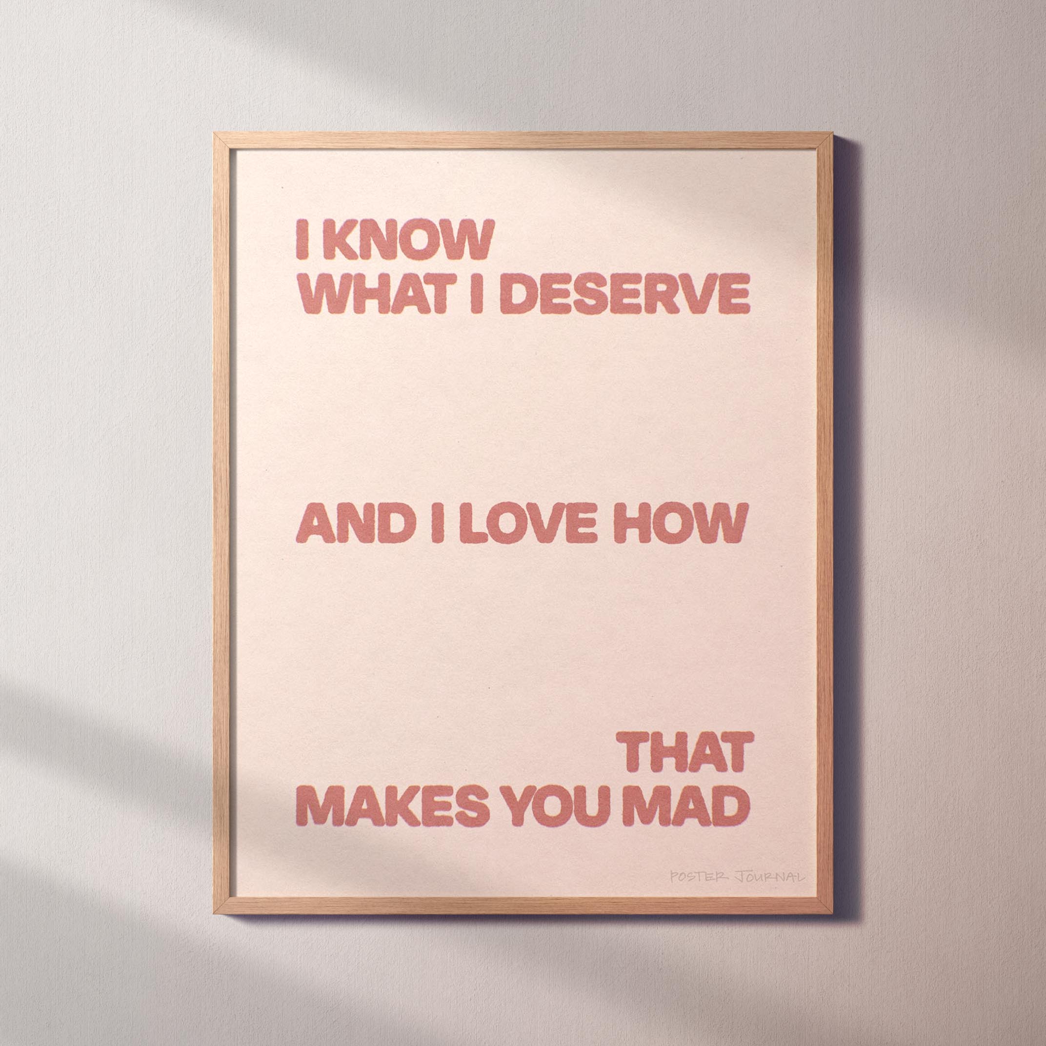 DESERVE PRINT