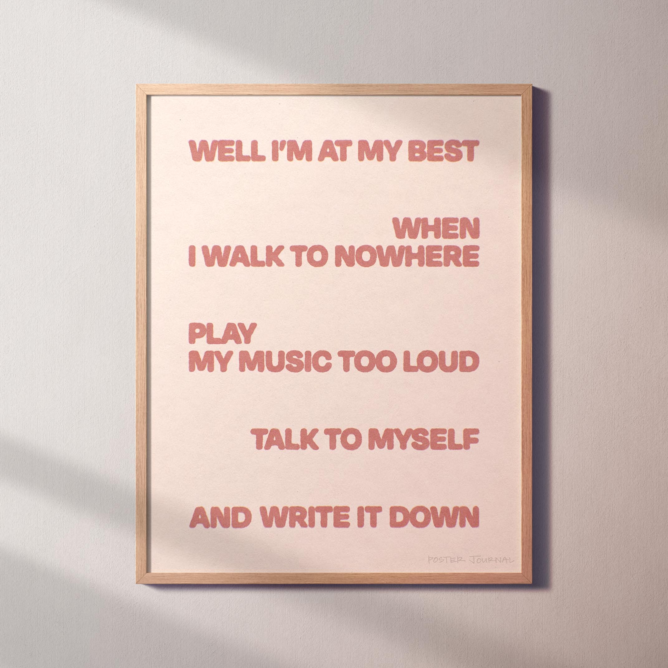 NOWHERE PRINT