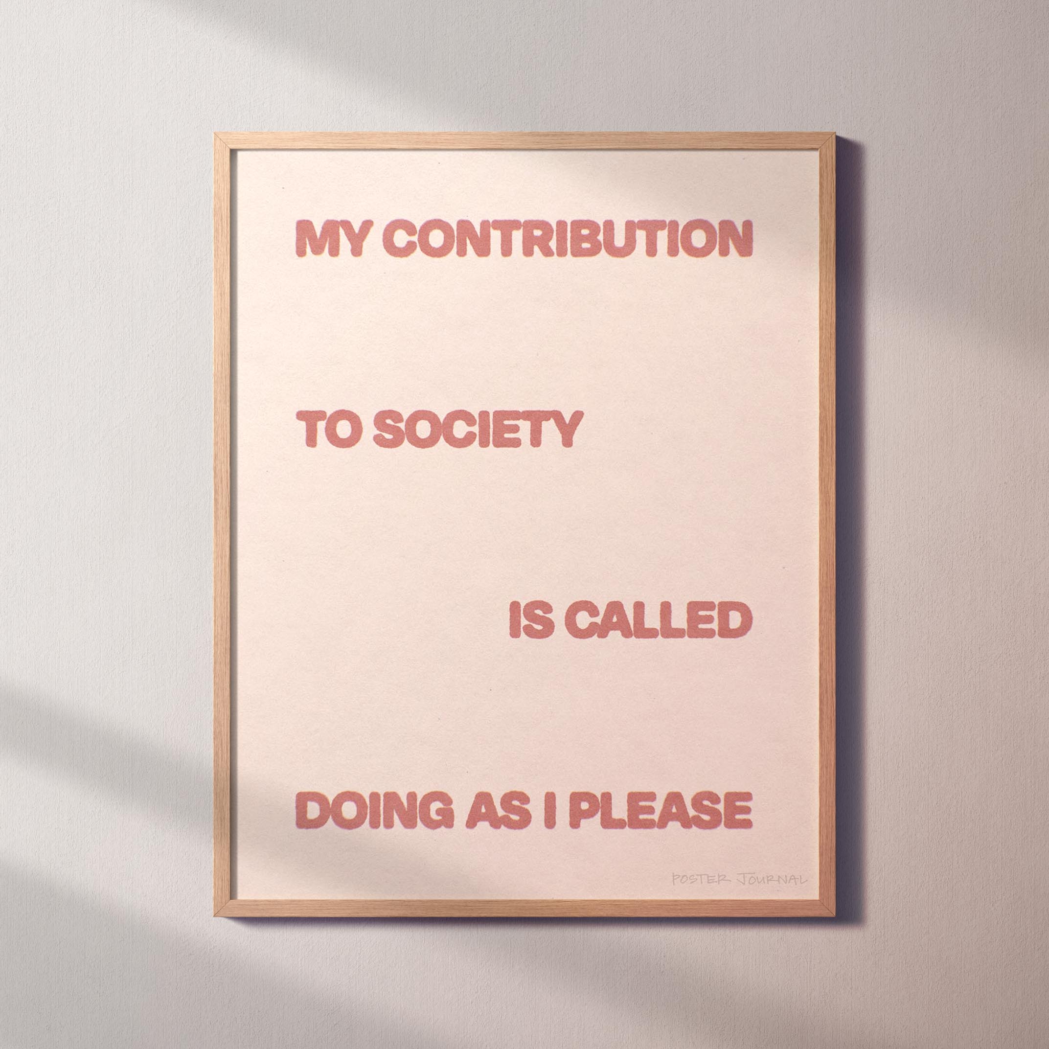 CONTRIBUTION PRINT