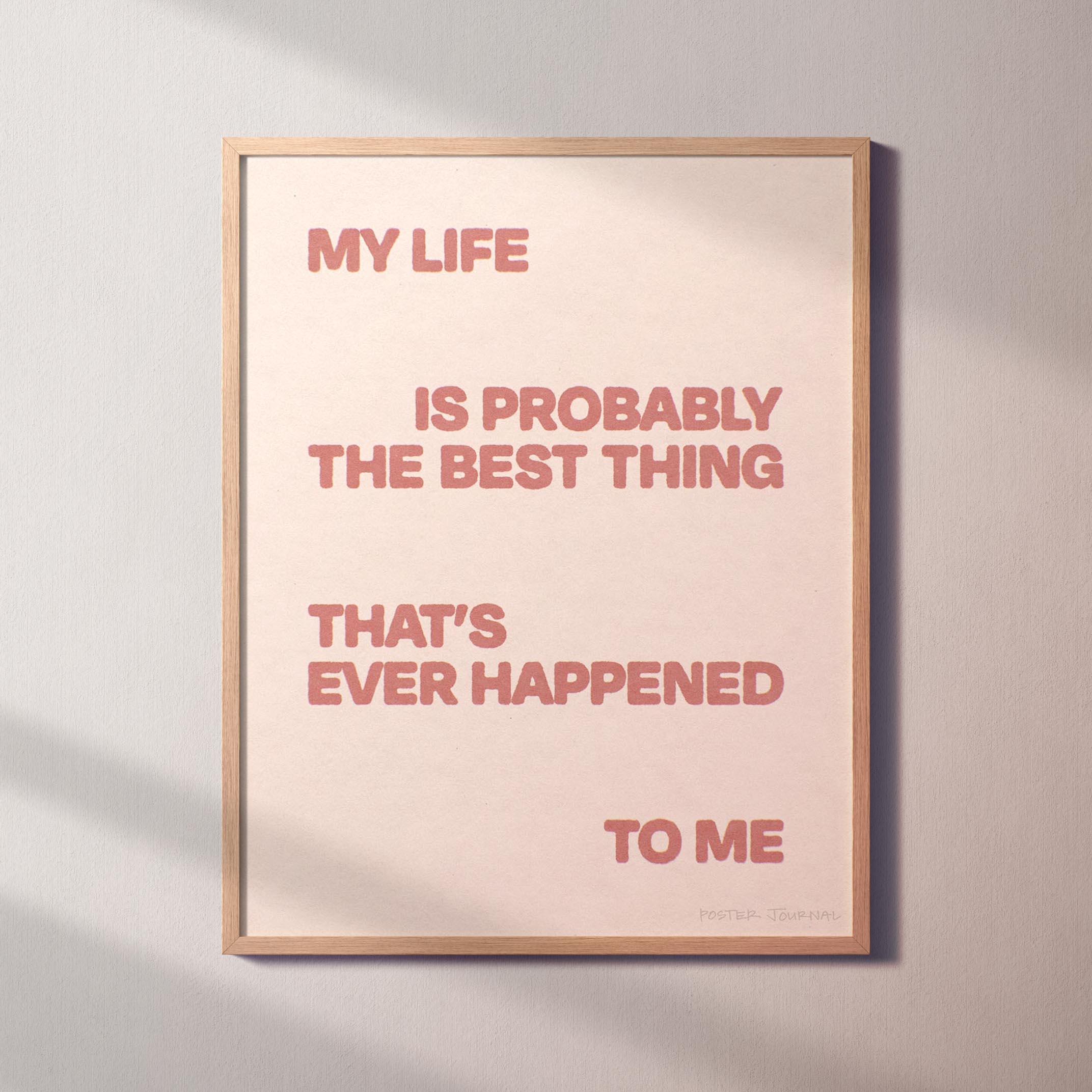 HAPPENED PRINT