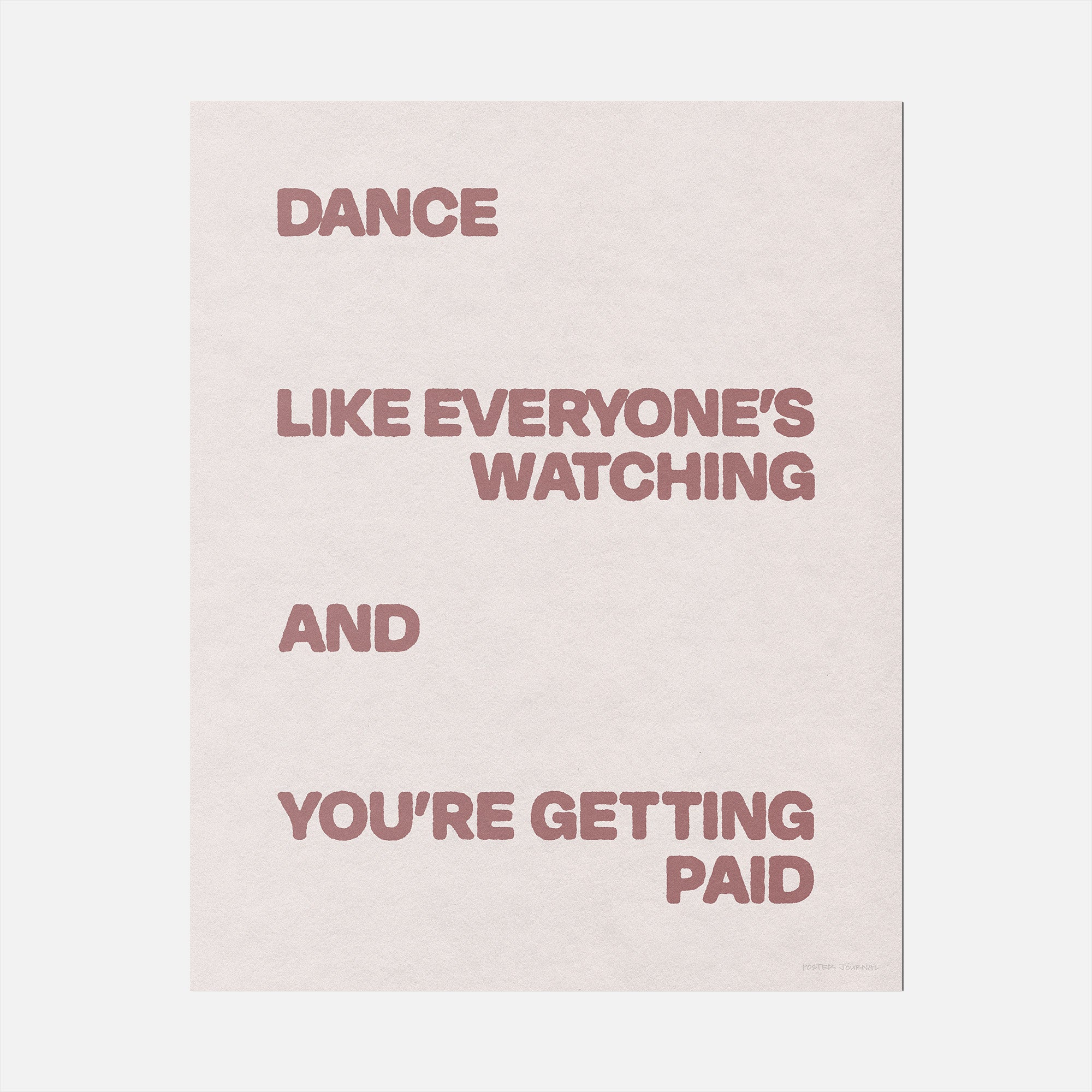 DANCE PRINT