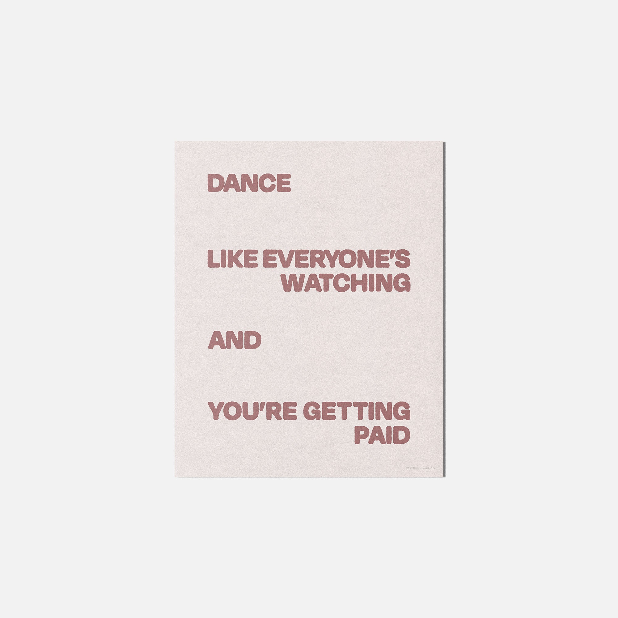 DANCE PRINT
