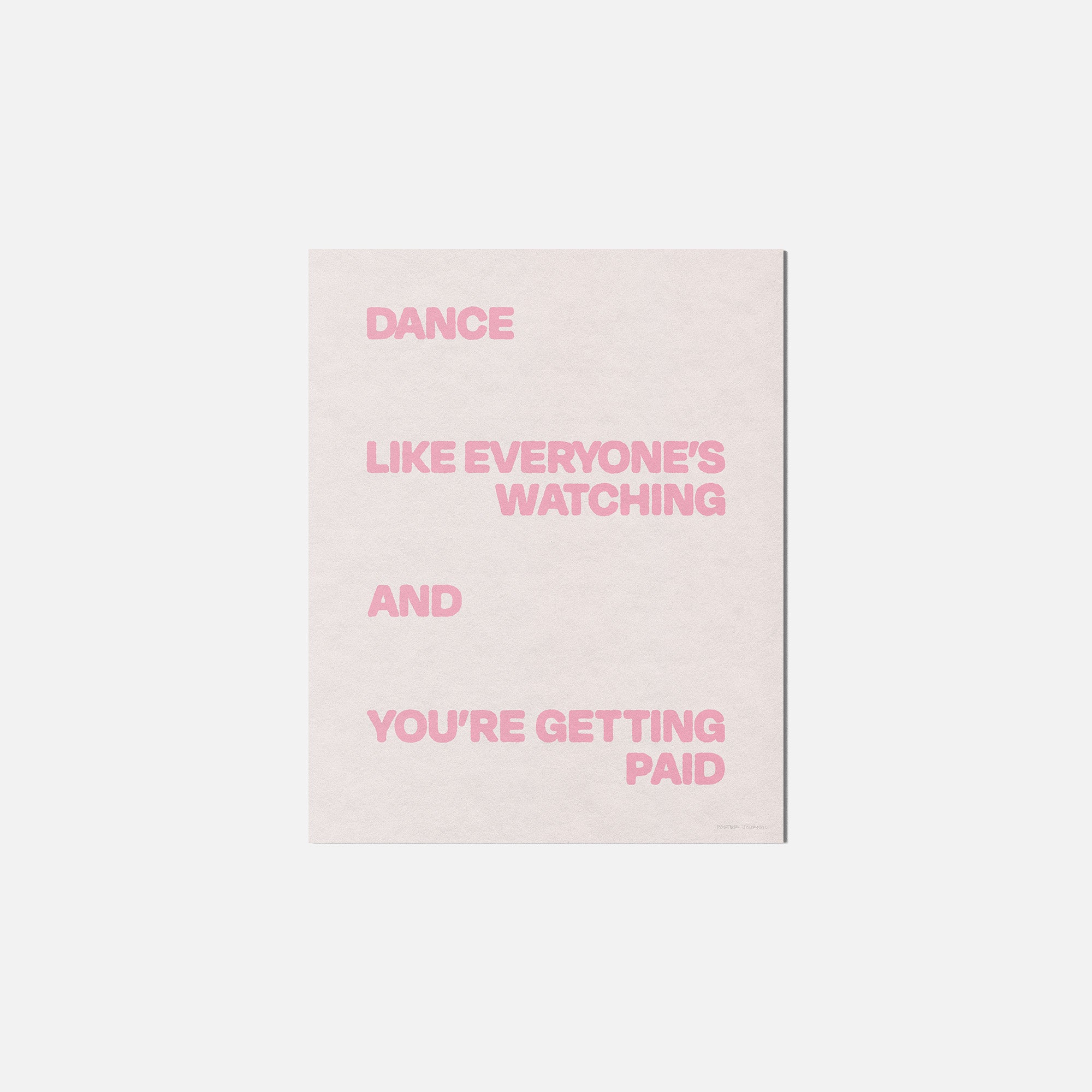DANCE PRINT