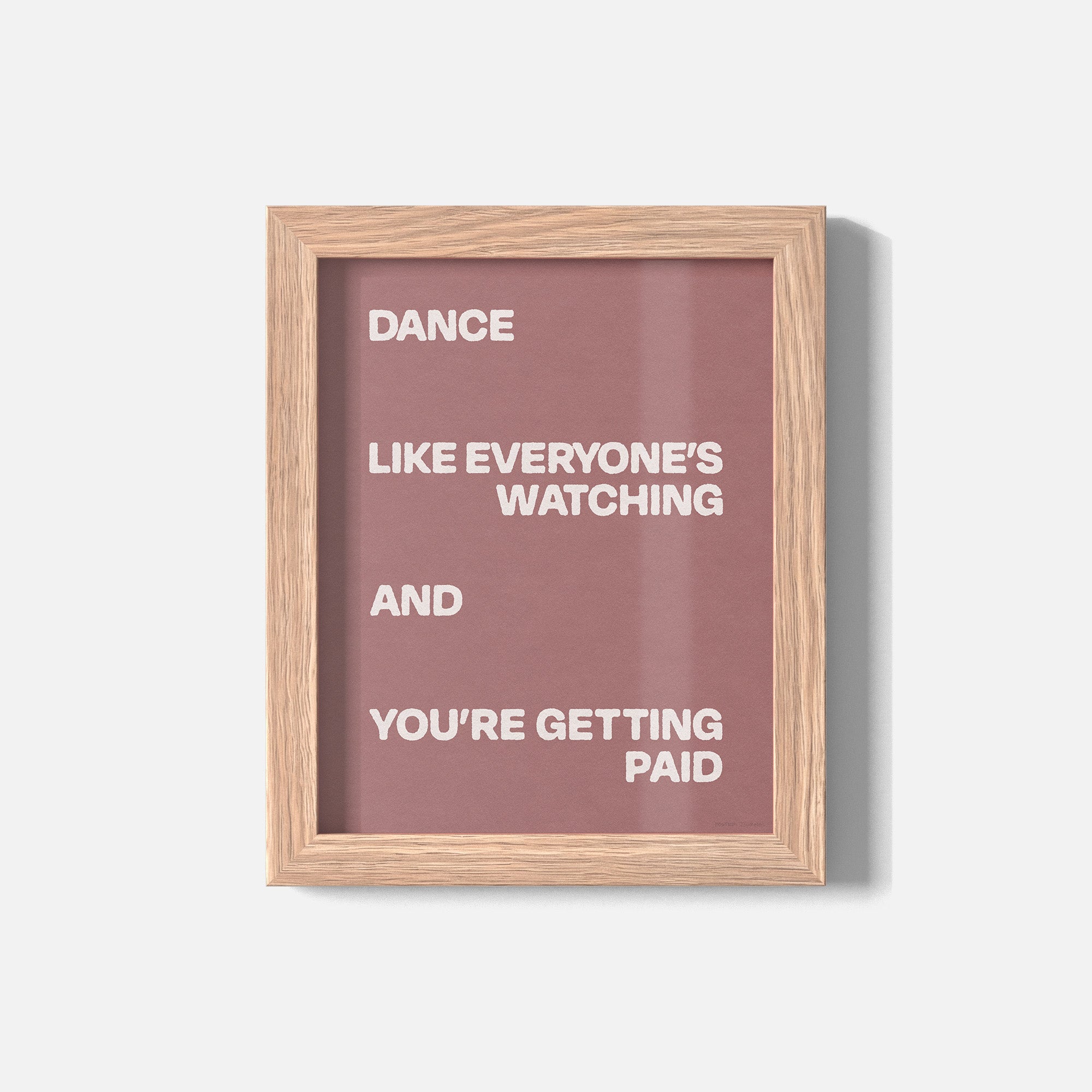DANCE PRINT