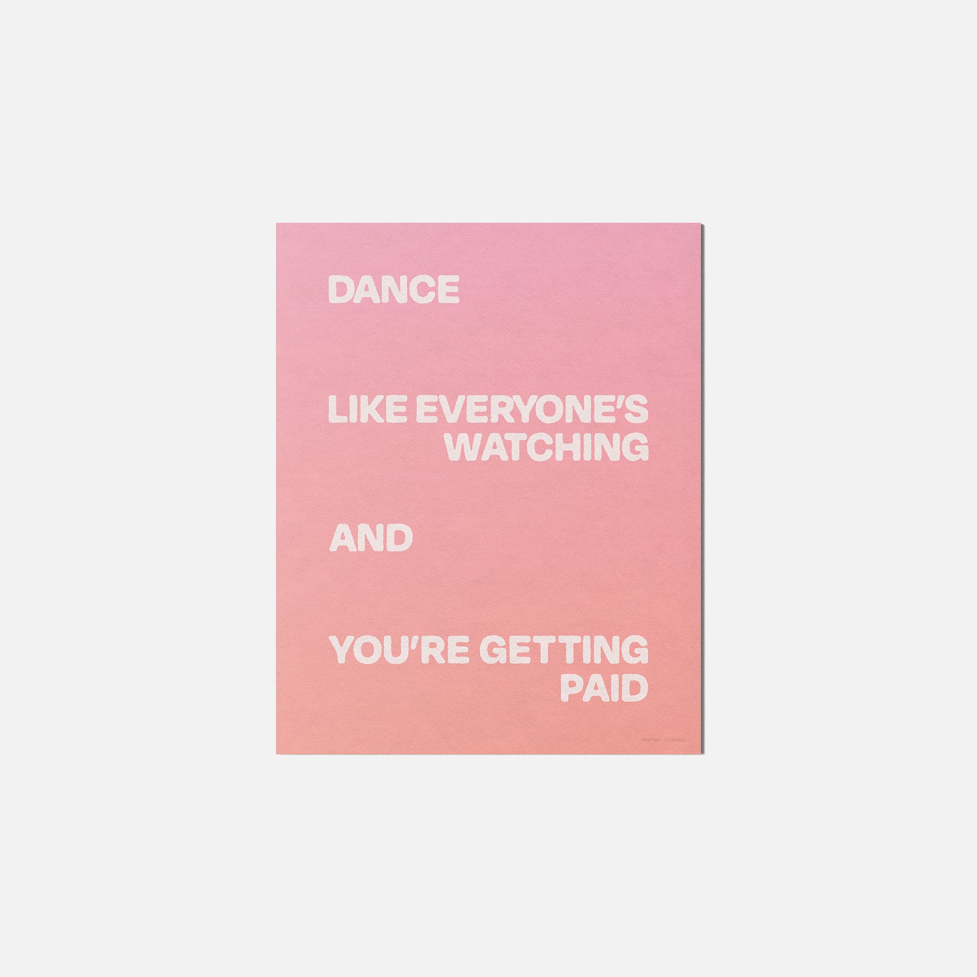 DANCE PRINT