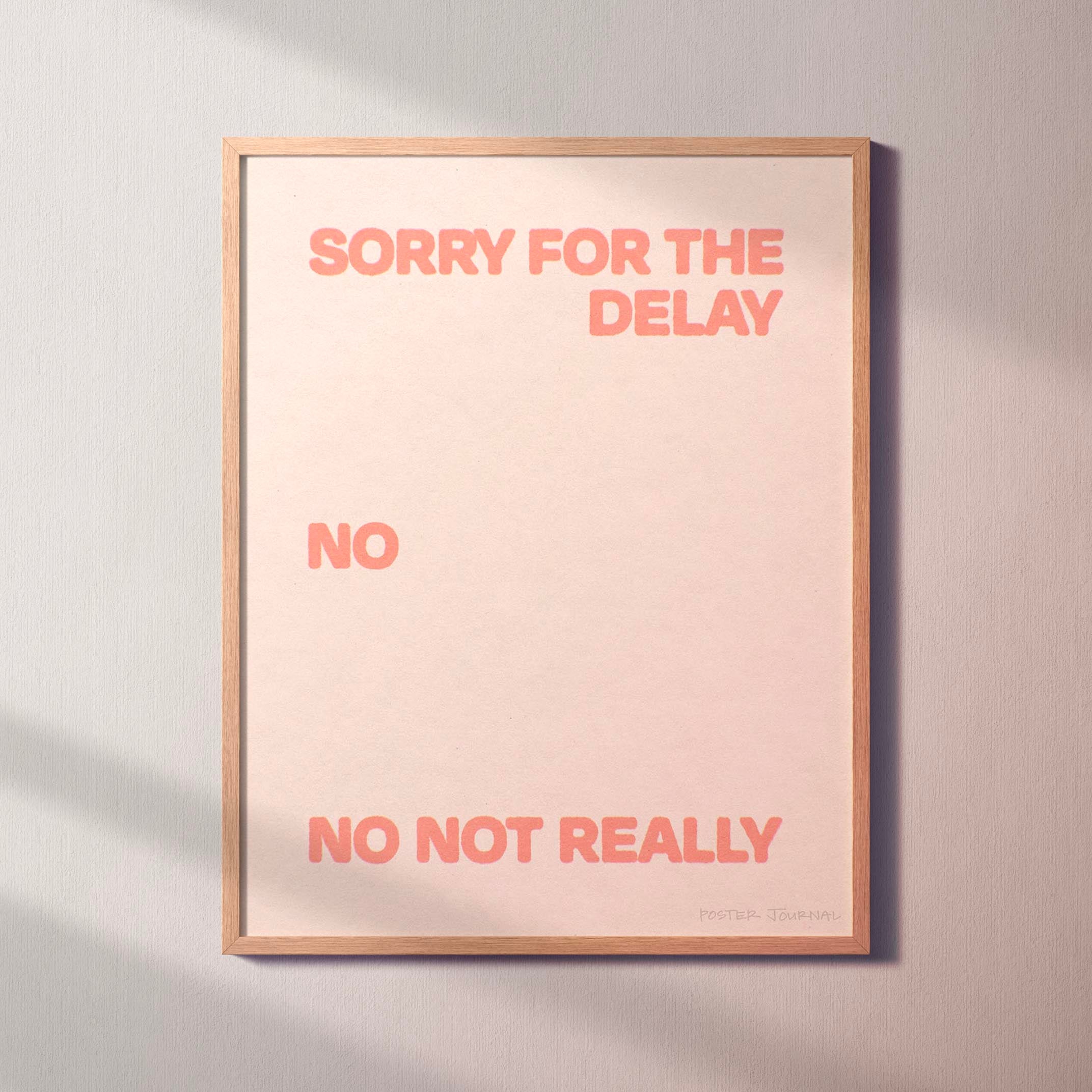 DELAY PRINT – Poster Journal