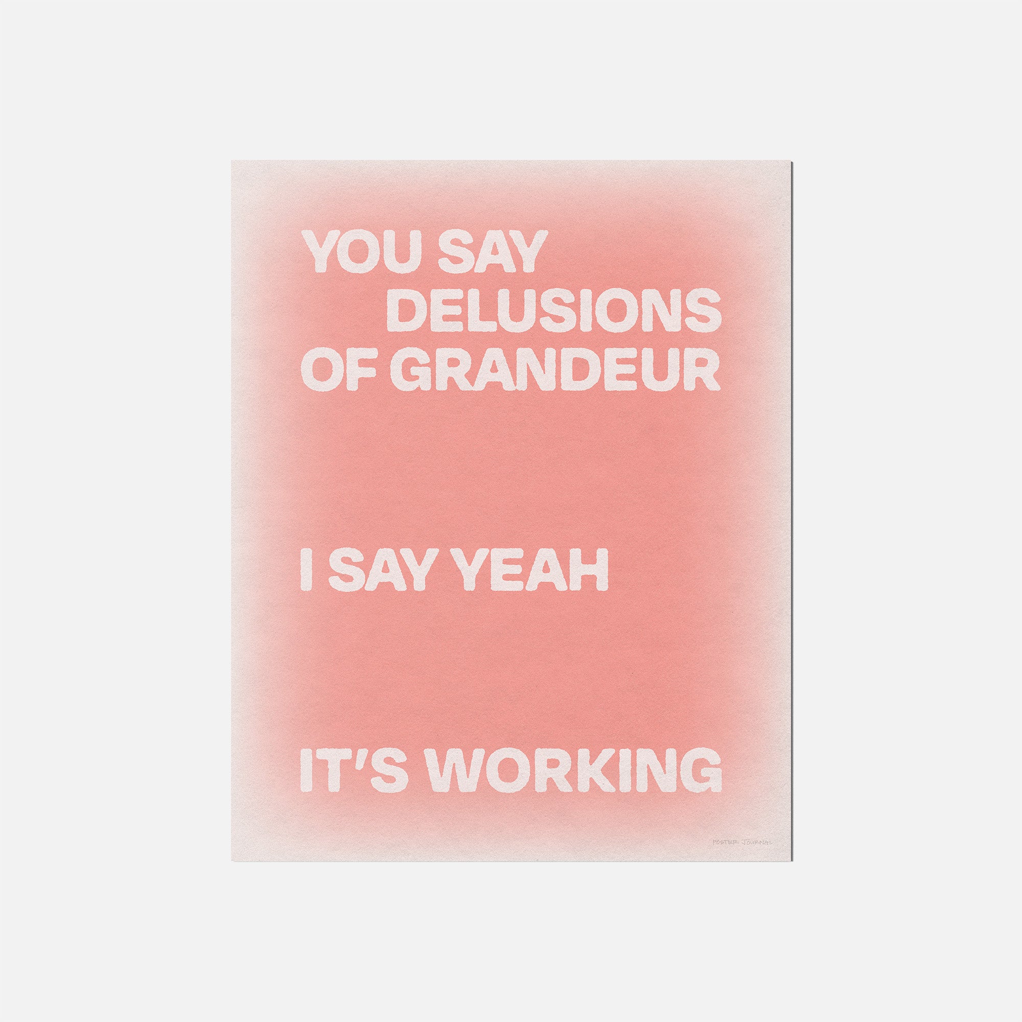 DELUSIONS PRINT