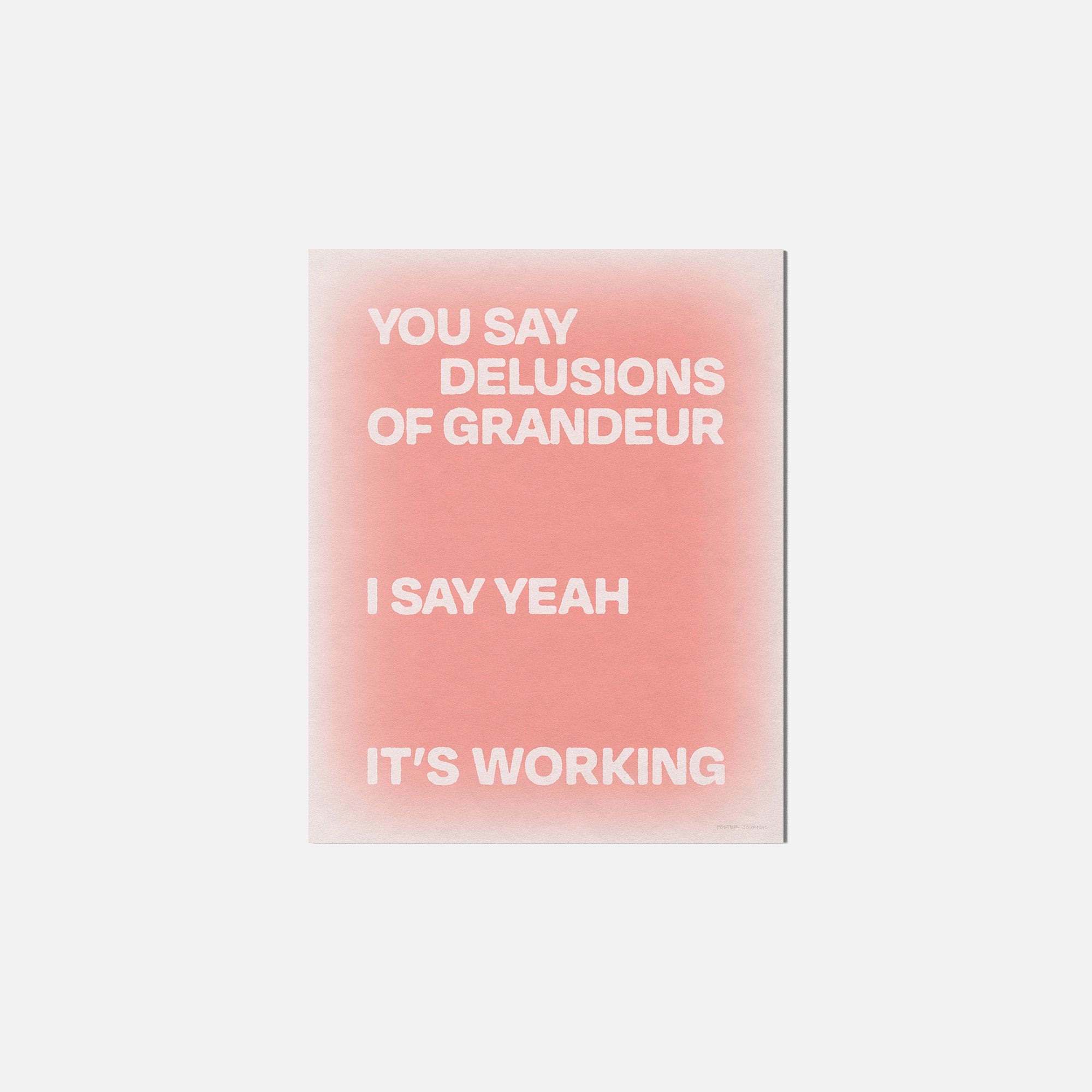 DELUSIONS PRINT