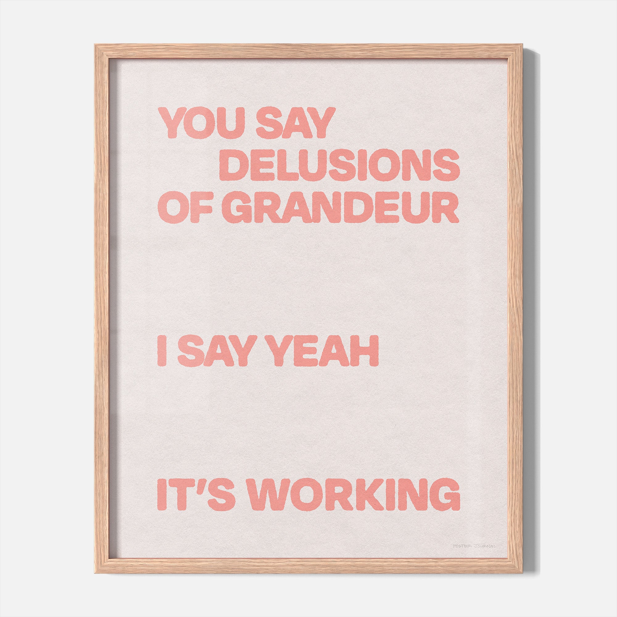 DELUSIONS PRINT