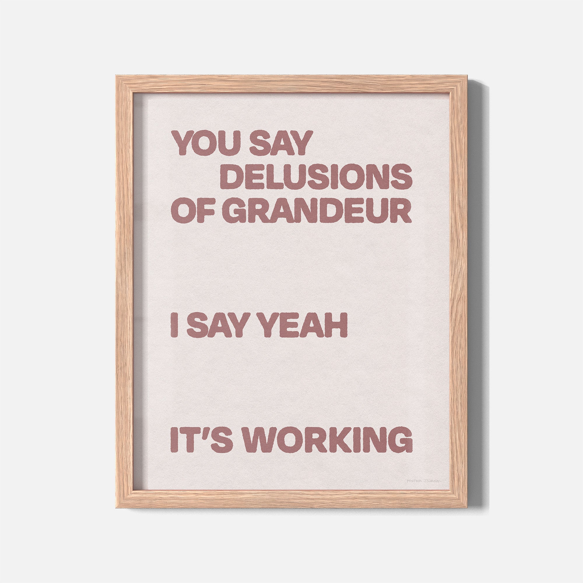 DELUSIONS PRINT