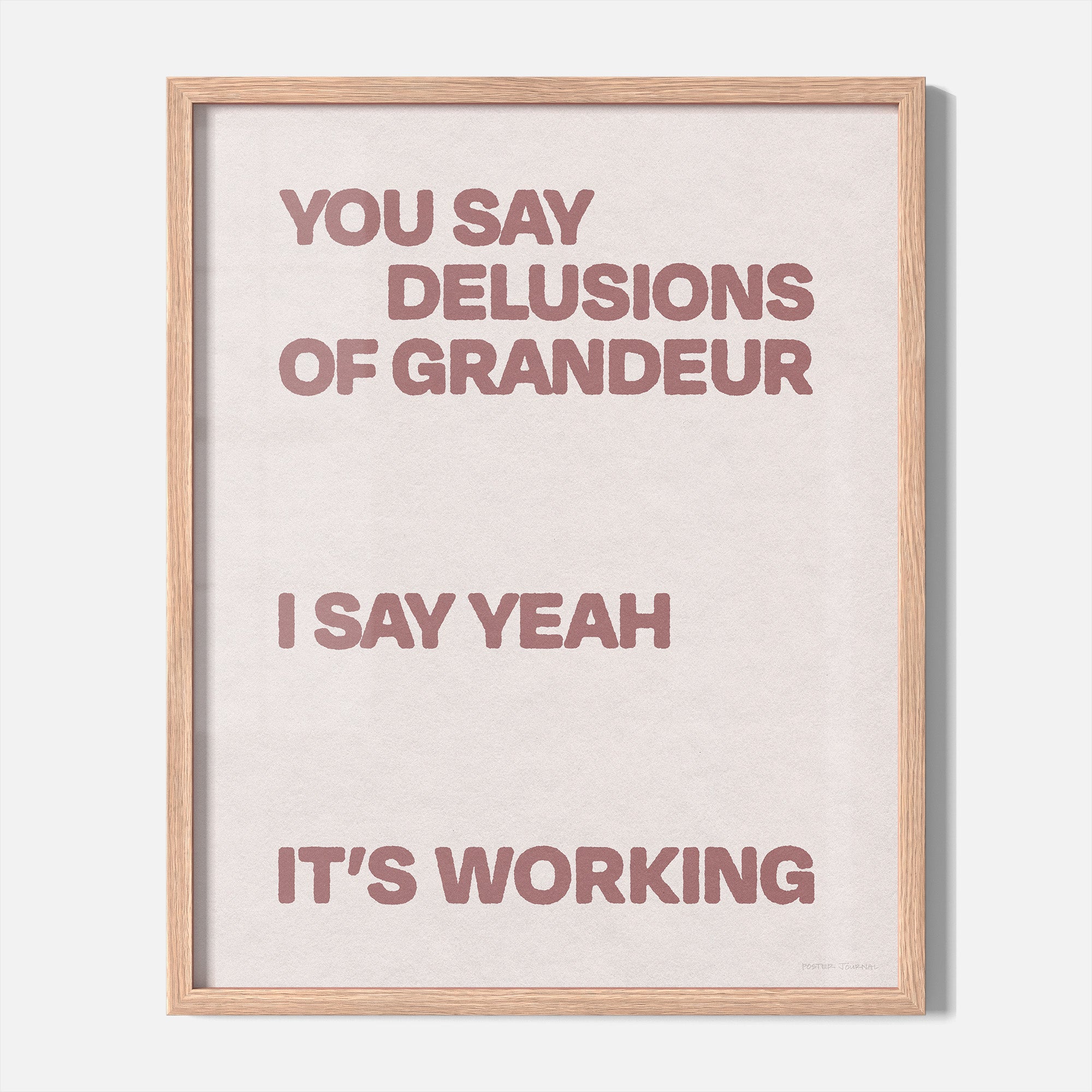 DELUSIONS PRINT