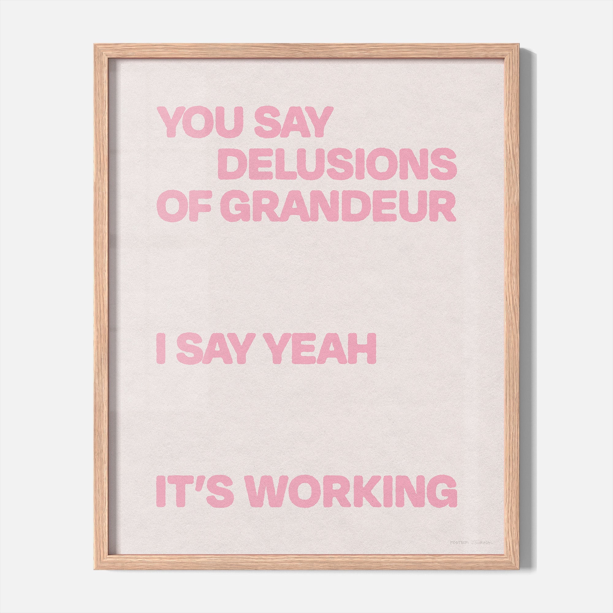 DELUSIONS PRINT