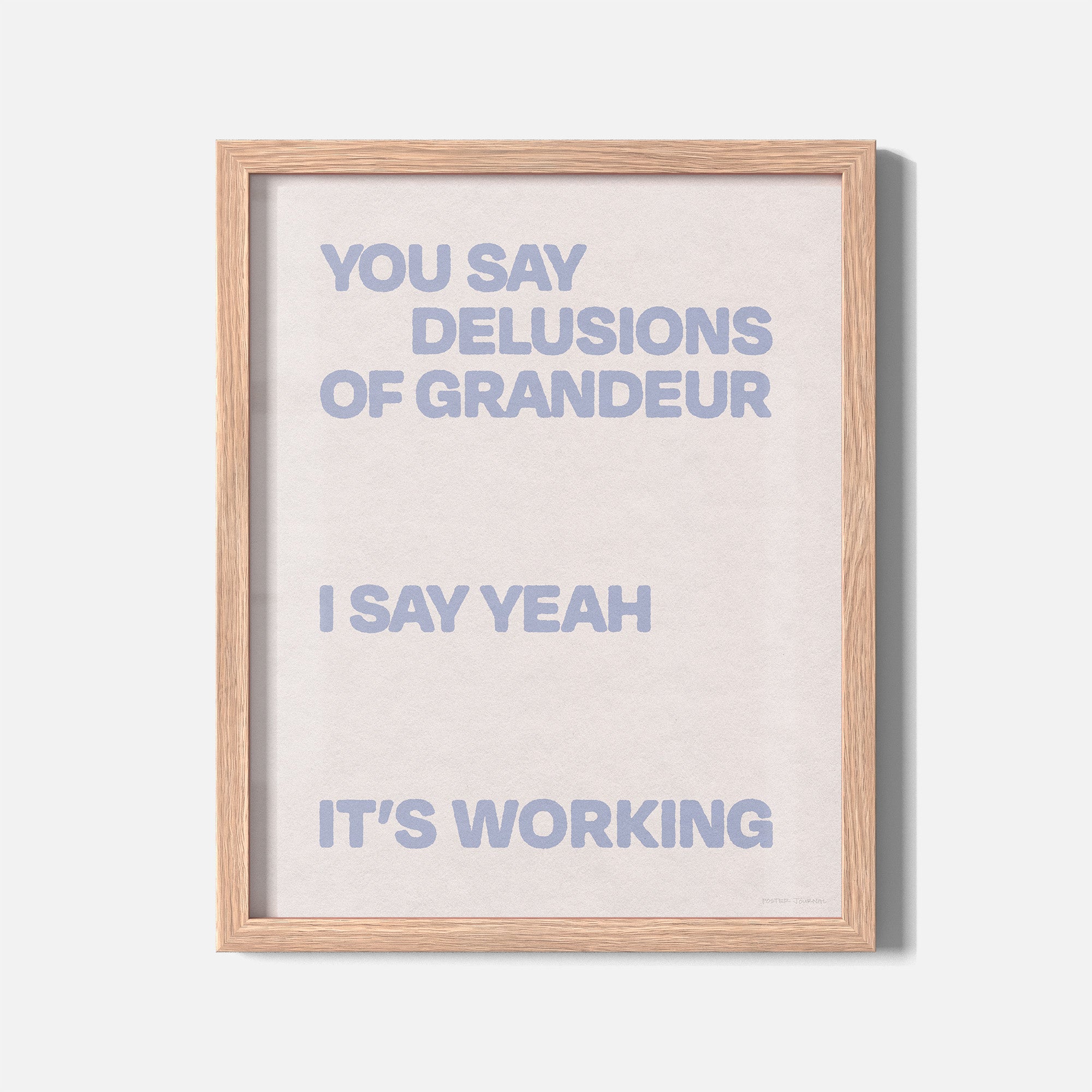 DELUSIONS PRINT