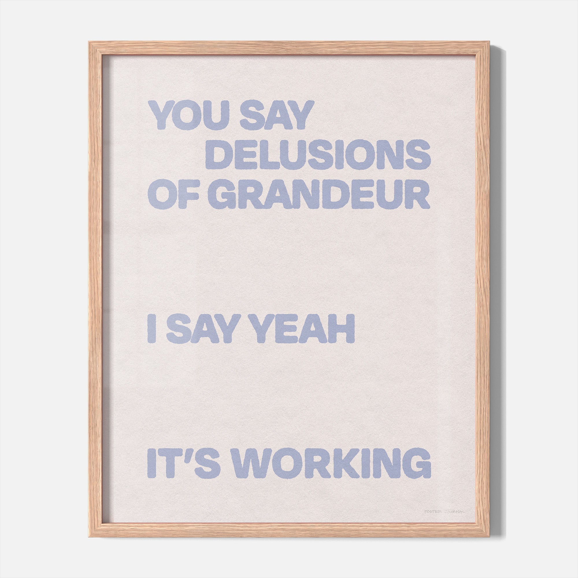 DELUSIONS PRINT