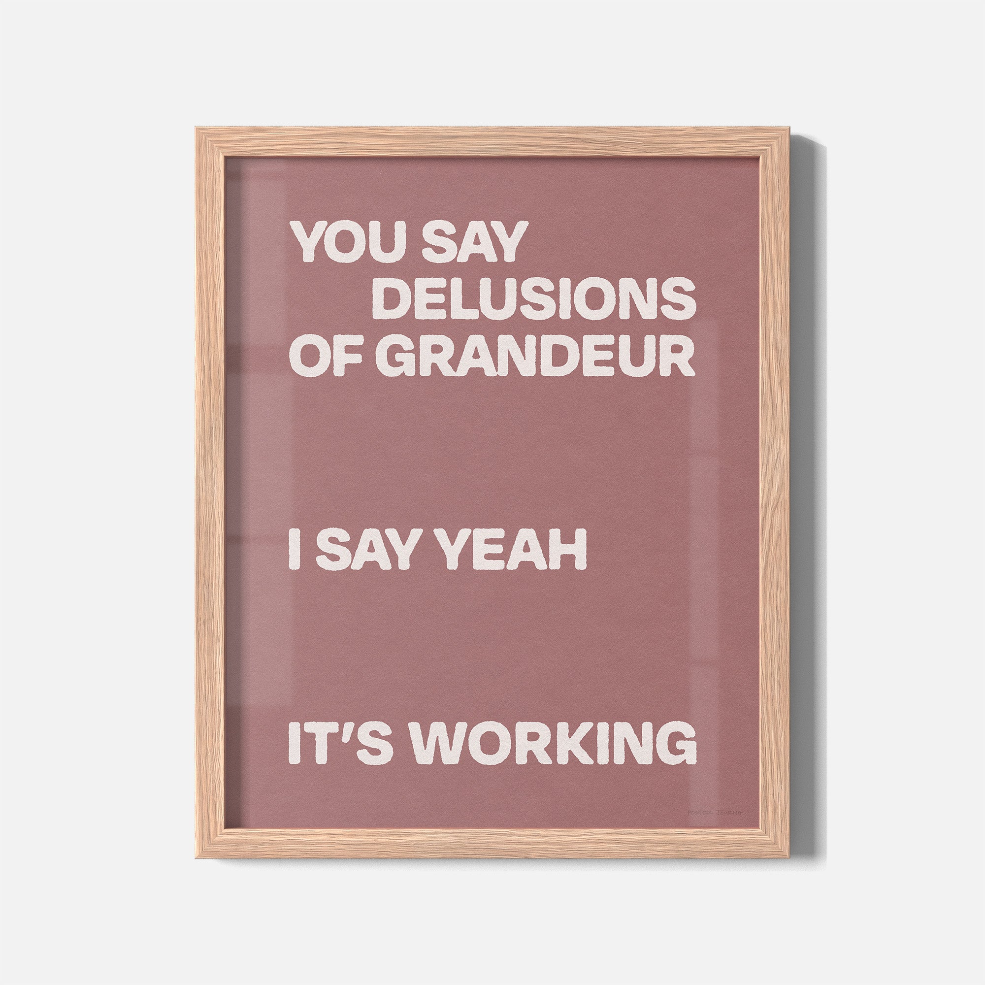 DELUSIONS PRINT