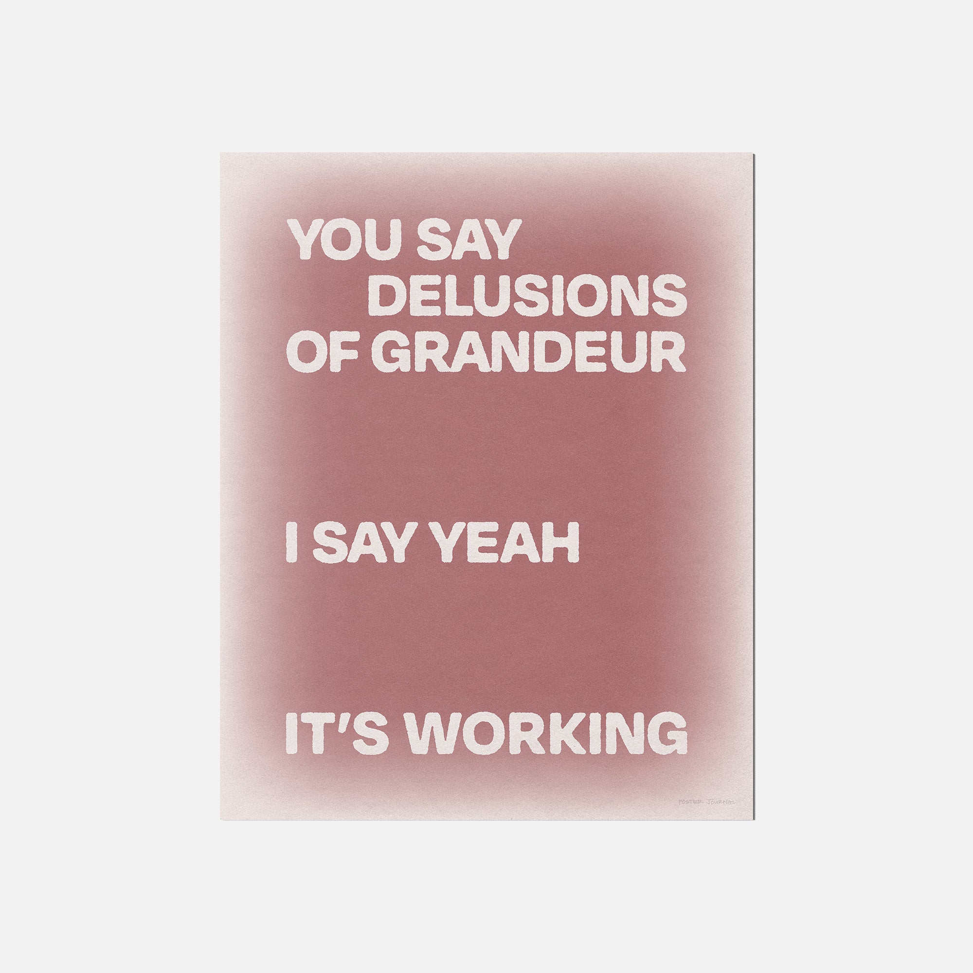 DELUSIONS PRINT