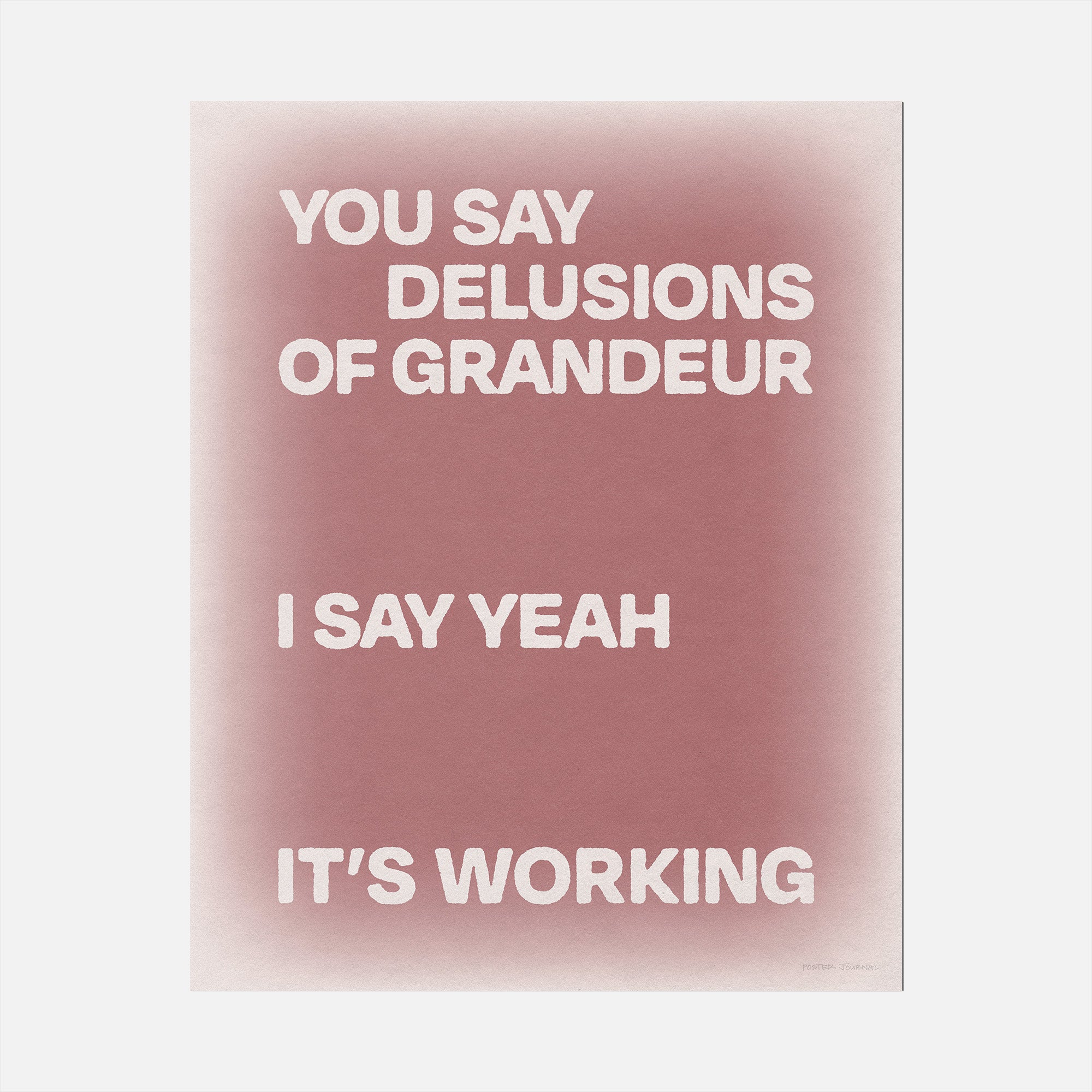 DELUSIONS PRINT