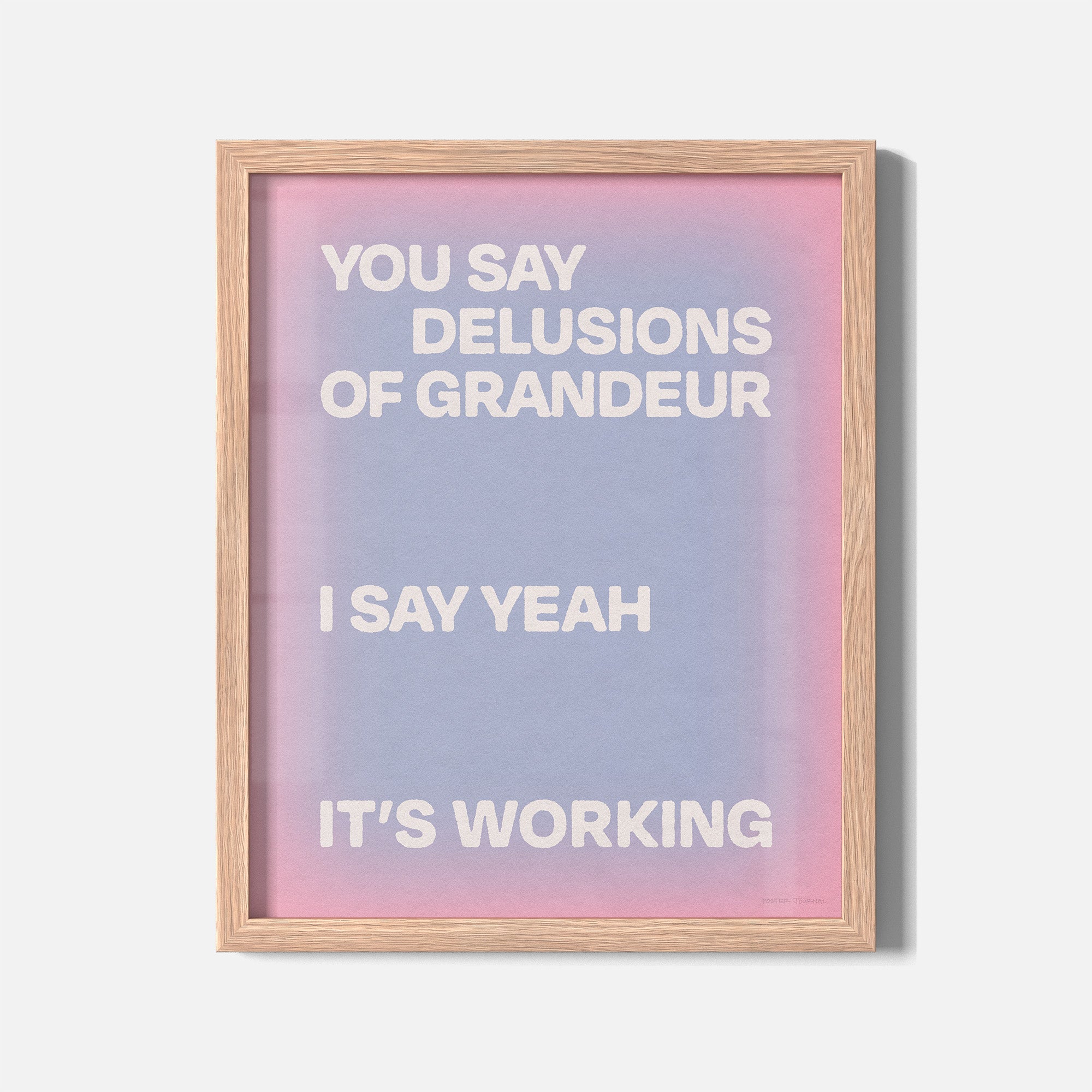 DELUSIONS PRINT