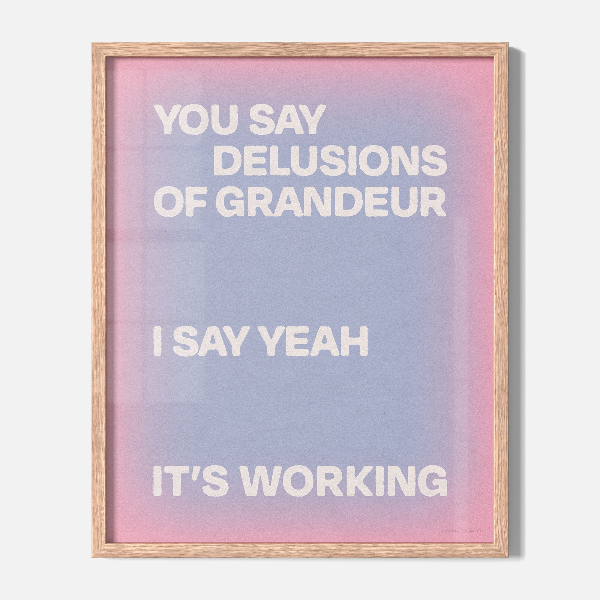 DELUSIONS PRINT
