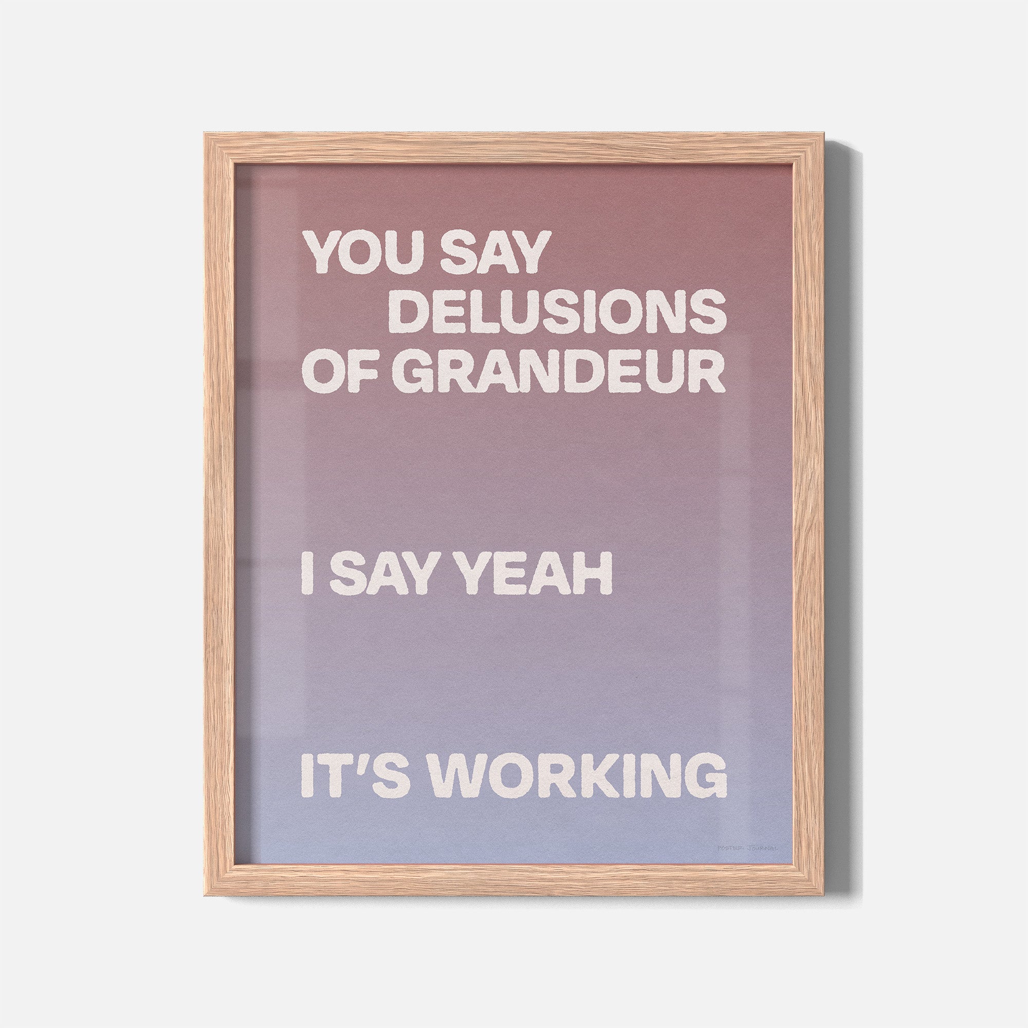 DELUSIONS PRINT