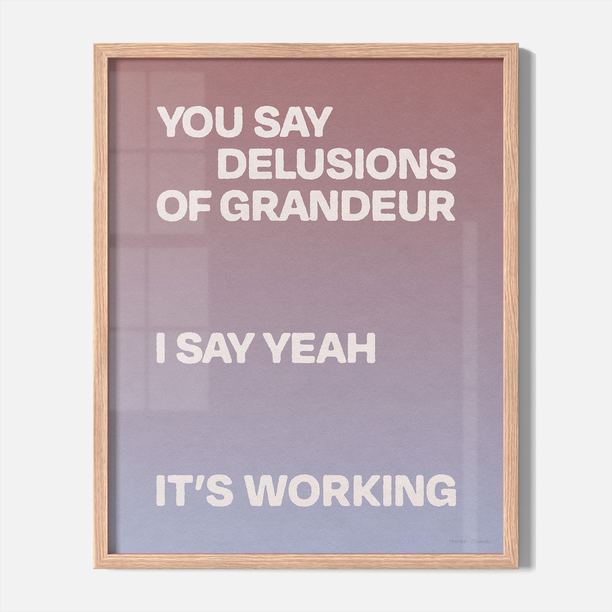 DELUSIONS PRINT