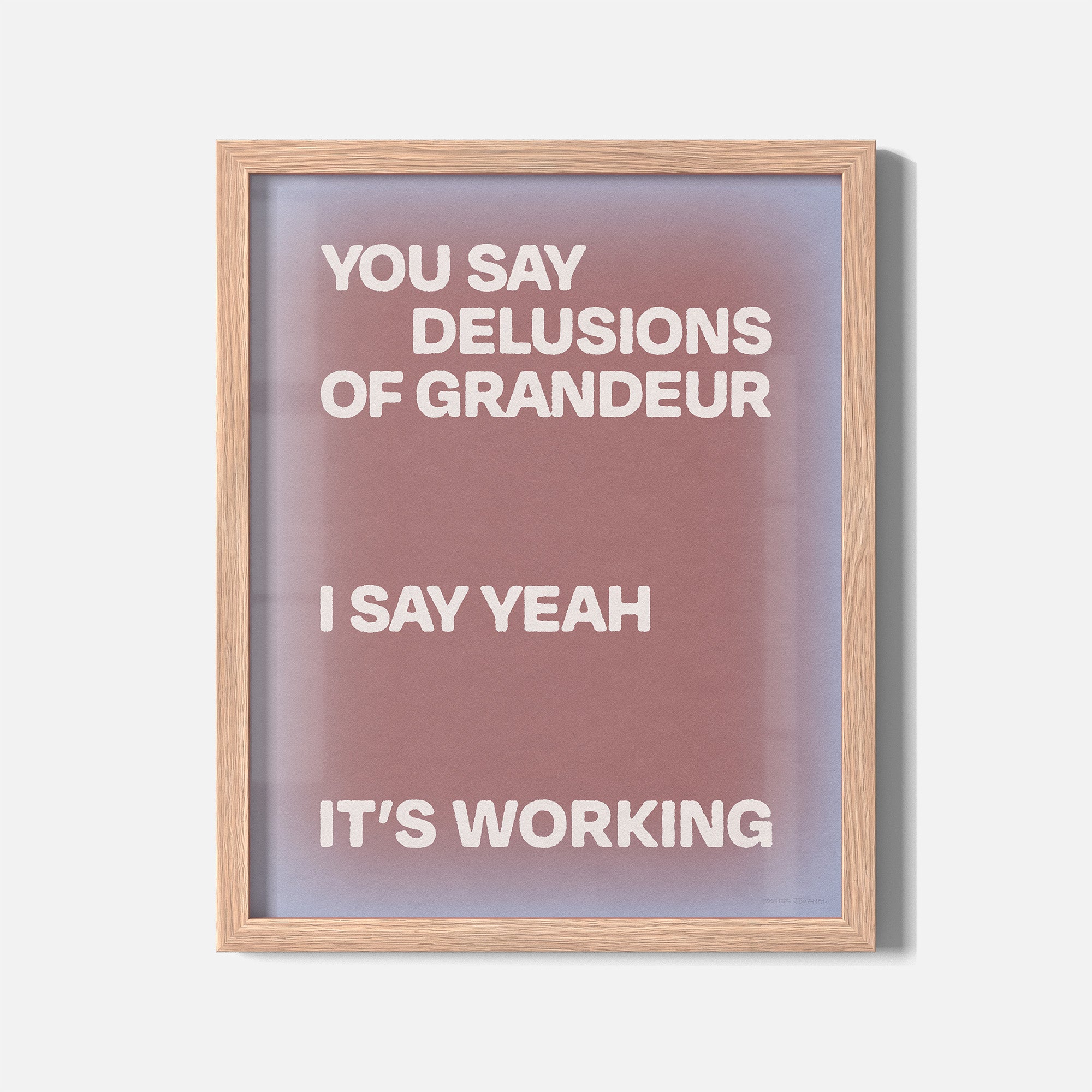 DELUSIONS PRINT